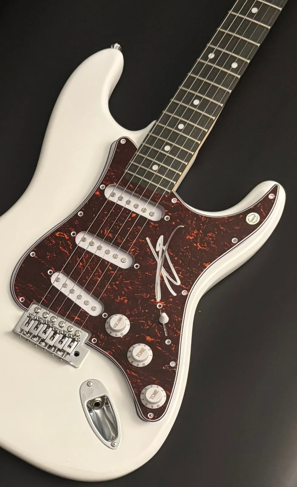 GFA Creed Rock Star * SCOTT STAPP * Signed Electric Guitar PROOF COA, image 5