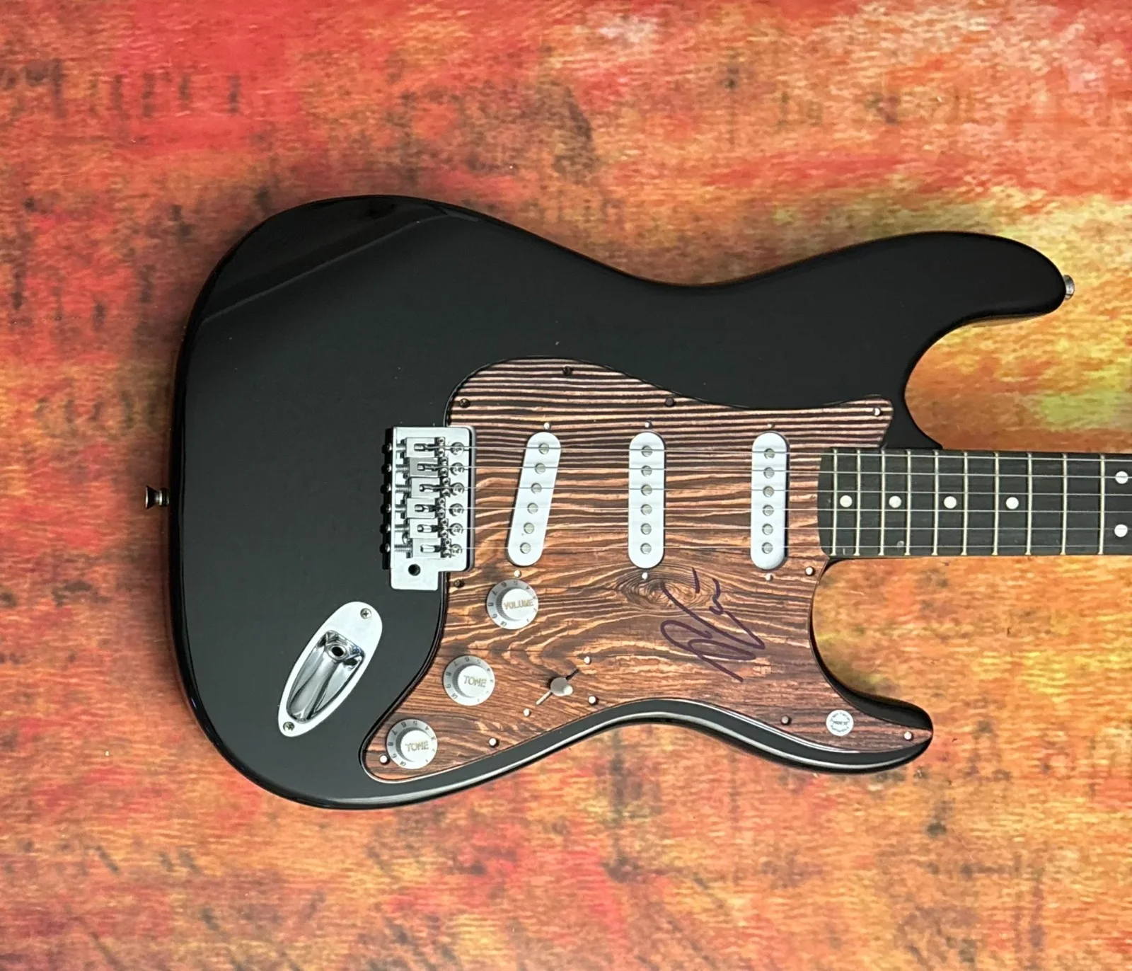 GFA Room 41 Holy Ghost Fire * PAUL CAUTHEN* Signed Electric Guitar PROOF COA, image 2
