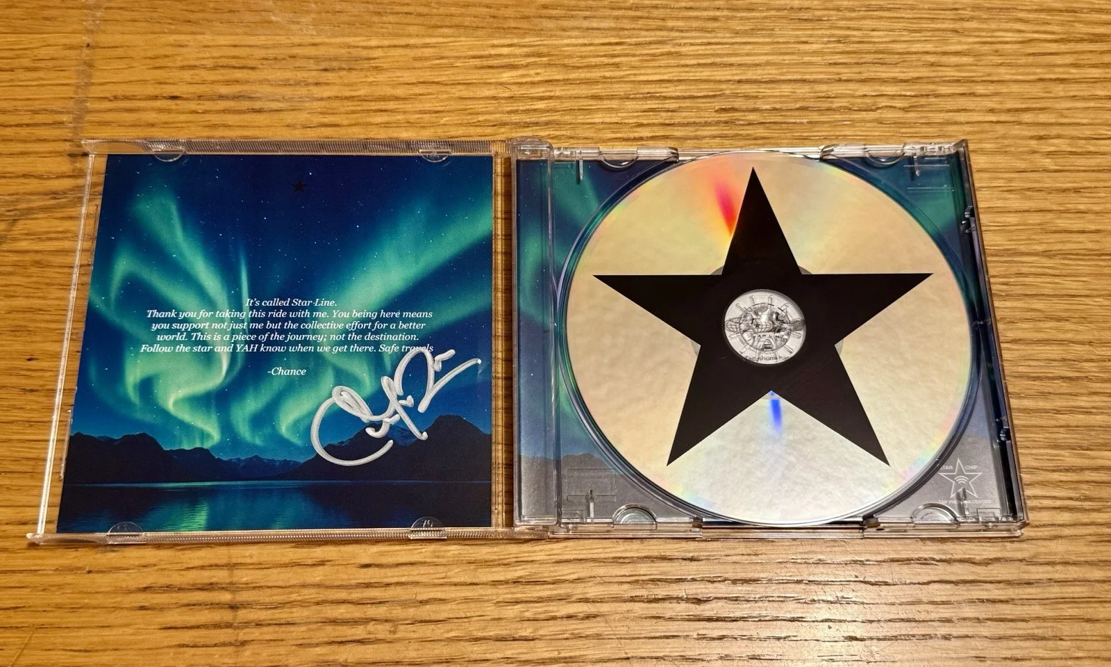 SIGNED Chance The Rapper Starlight Exclusive CD New AUTOGRAPHED 2025, image 3