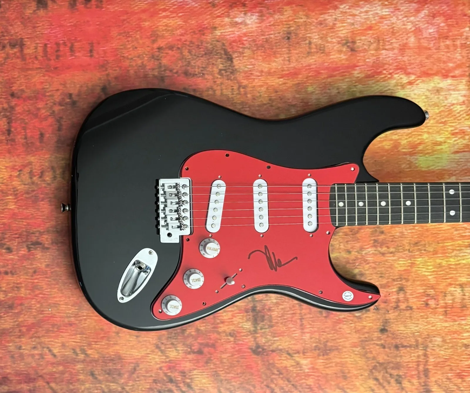 GFA Journey Band Guitarist * NEAL SCHON * Signed Electric Guitar AD2 COA, image 2