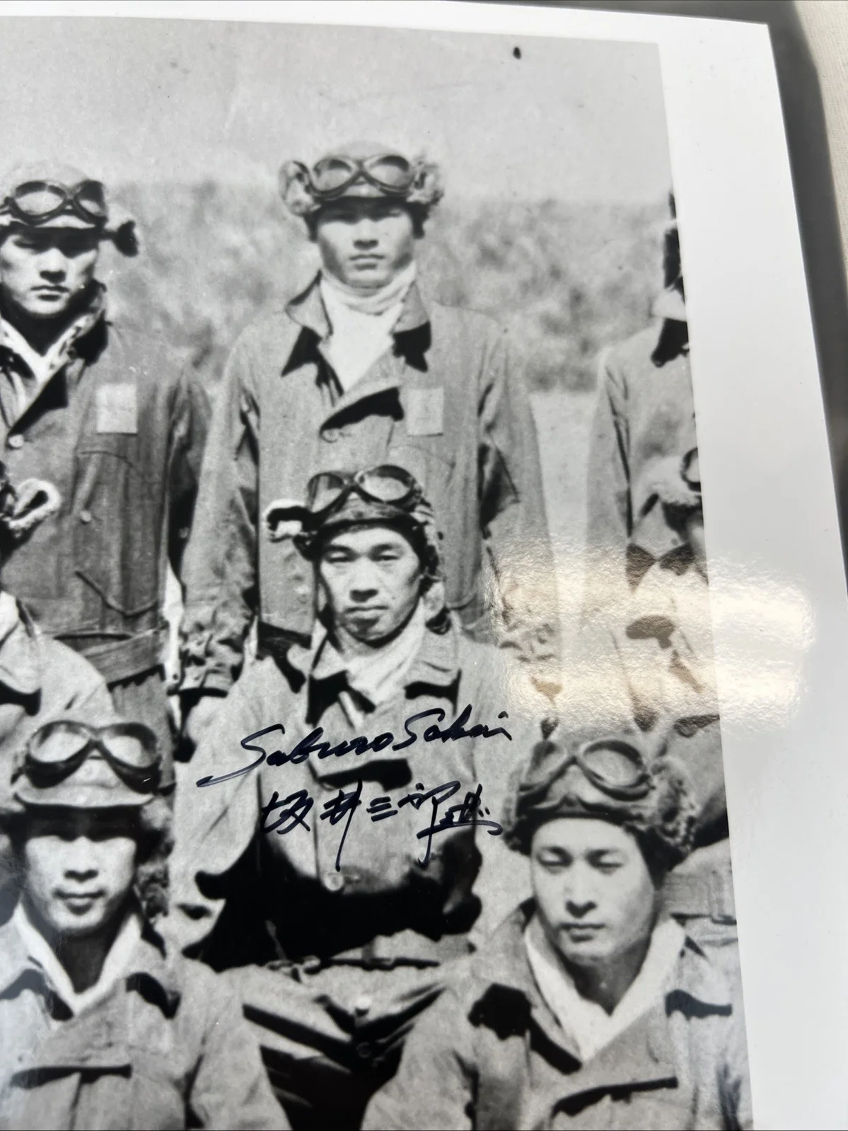 Rare Saburo Sakai Signed 8x10 Photo, image 2