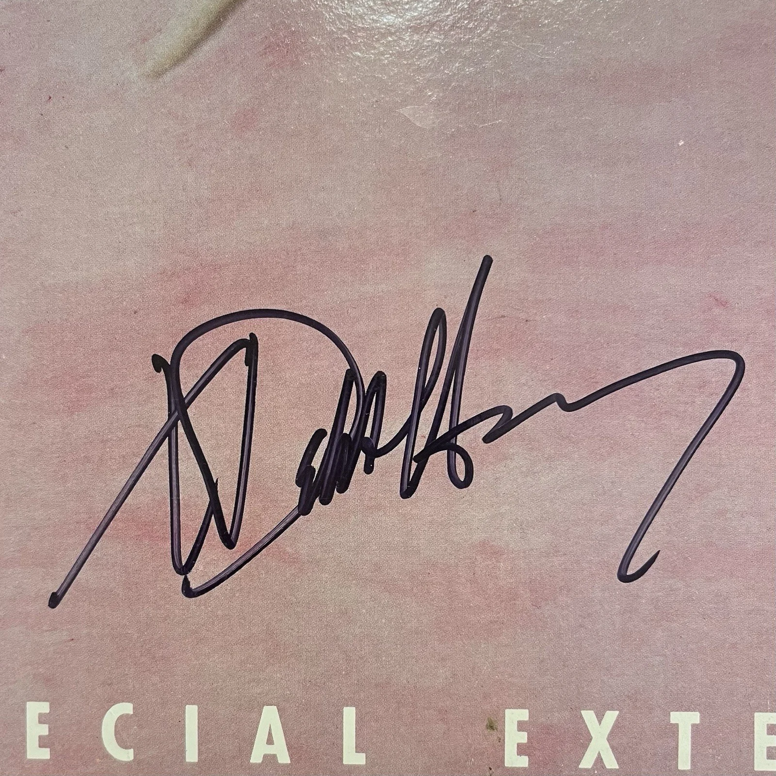 Debbie Harry Signed Autographed Rush Rush Scarface Vinyl Album, изображение 2