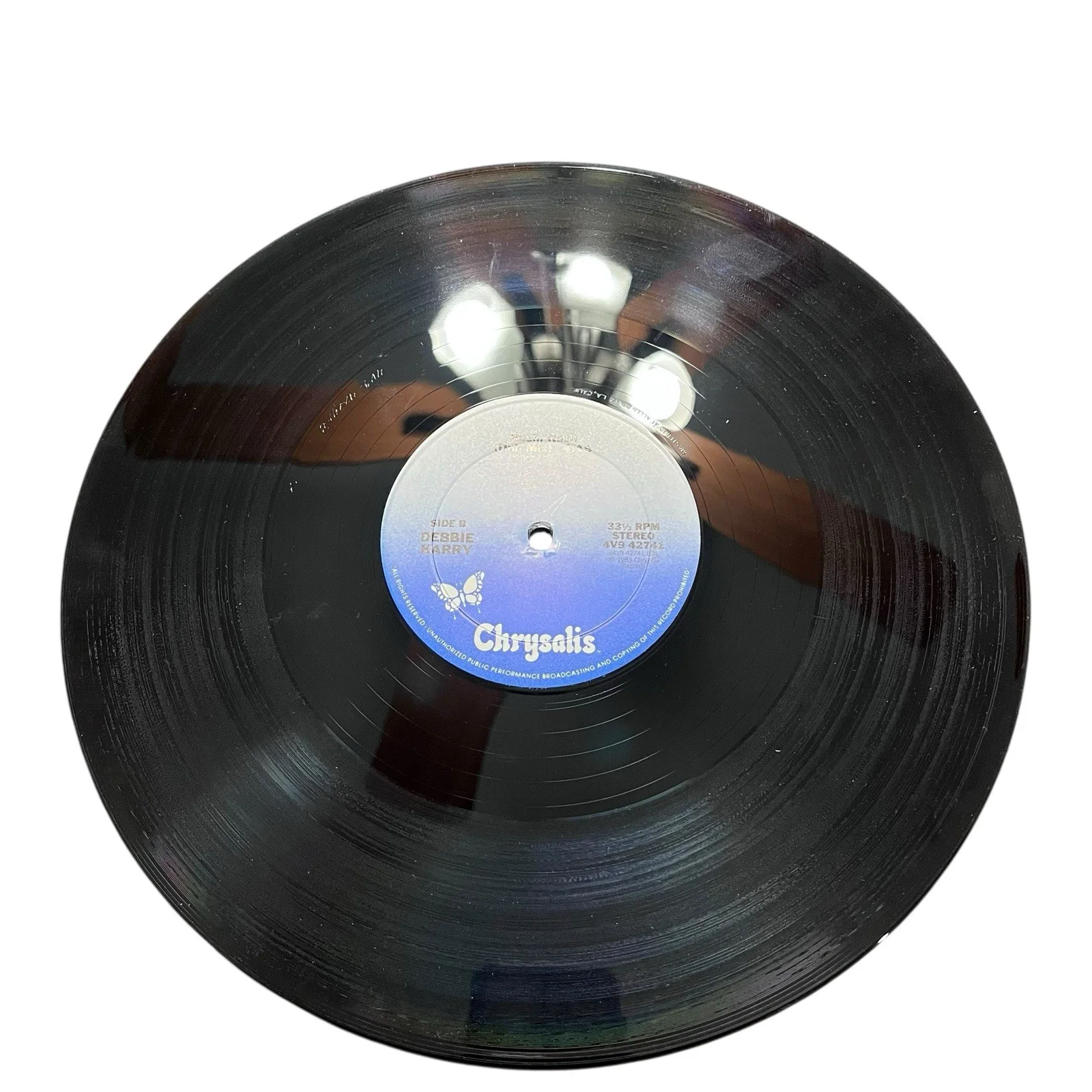 Debbie Harry Signed Autographed Rush Rush Scarface Vinyl Album, изображение 5