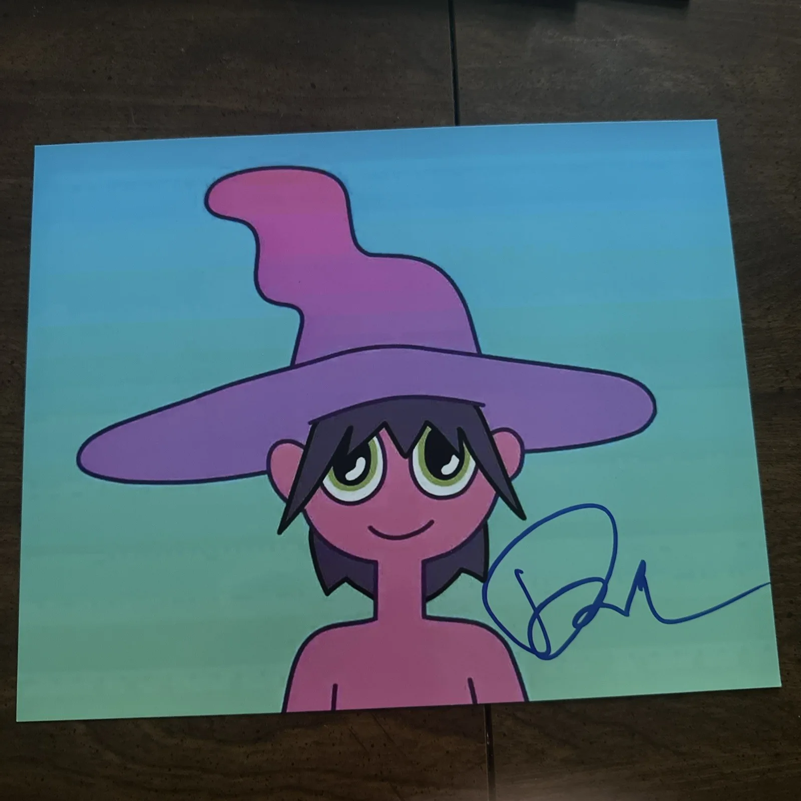 Duncan Trussell — DUNCAN TRUSSELL SIGNED THE MIDNIGHT GOSPEL CLANCY 8x10 PHOTO Proof