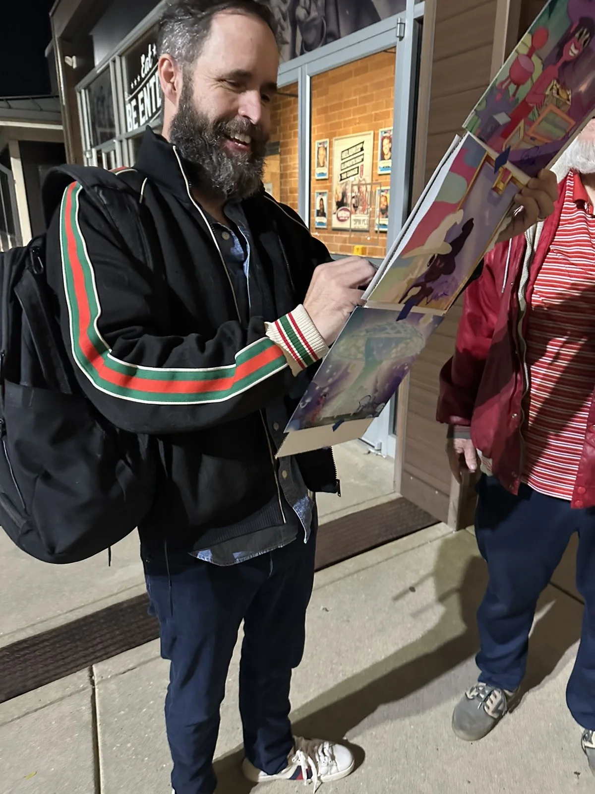 Duncan Trussell — DUNCAN TRUSSELL SIGNED THE MIDNIGHT GOSPEL CLANCY 8x10 PHOTO Proof, изображение 4