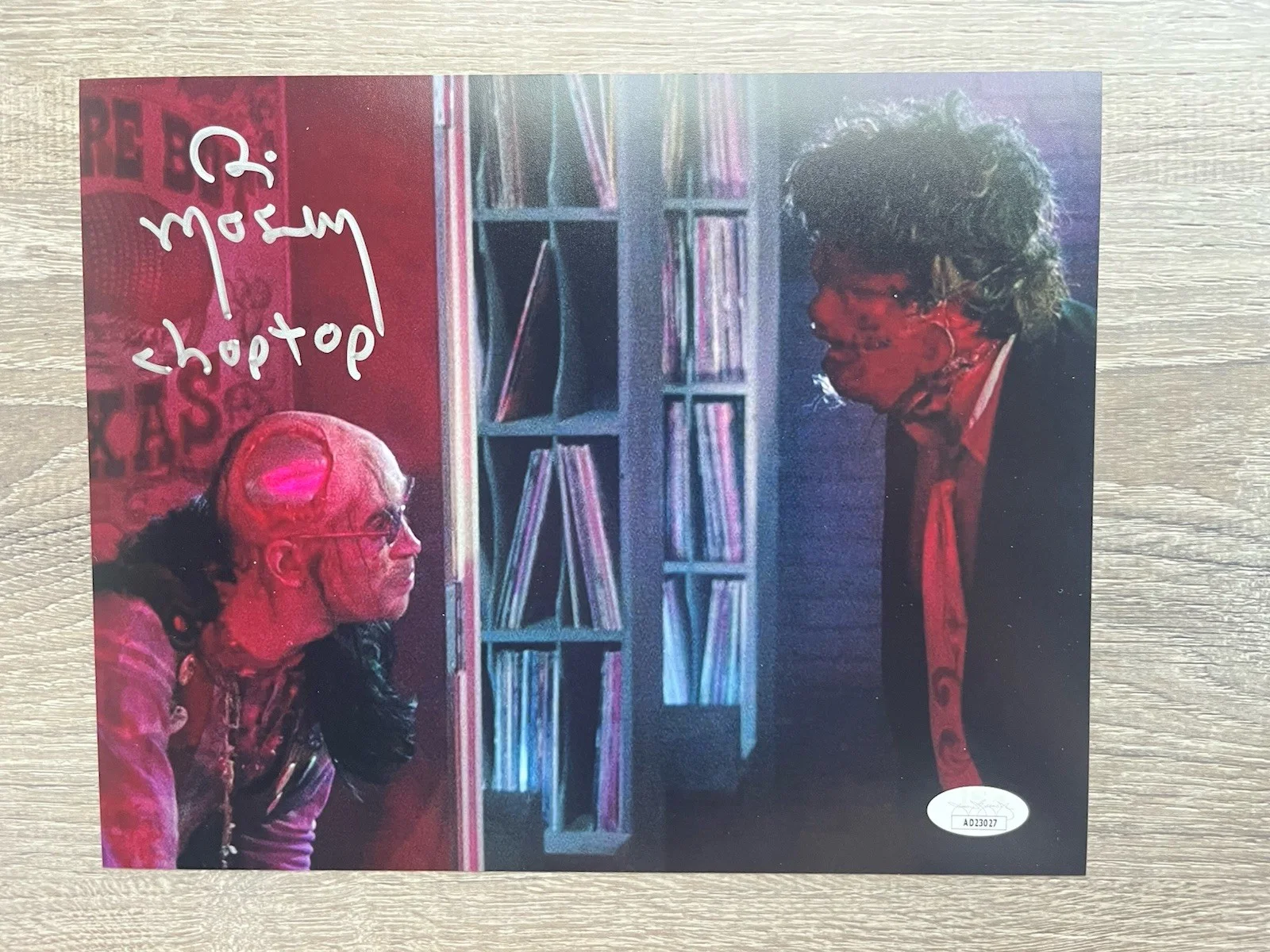 Bill Moseley — Bill Moseley Signed Chop Top 8x10 Photo JSA COA Texas Chainsaw Massacre 2 TCM, image 2