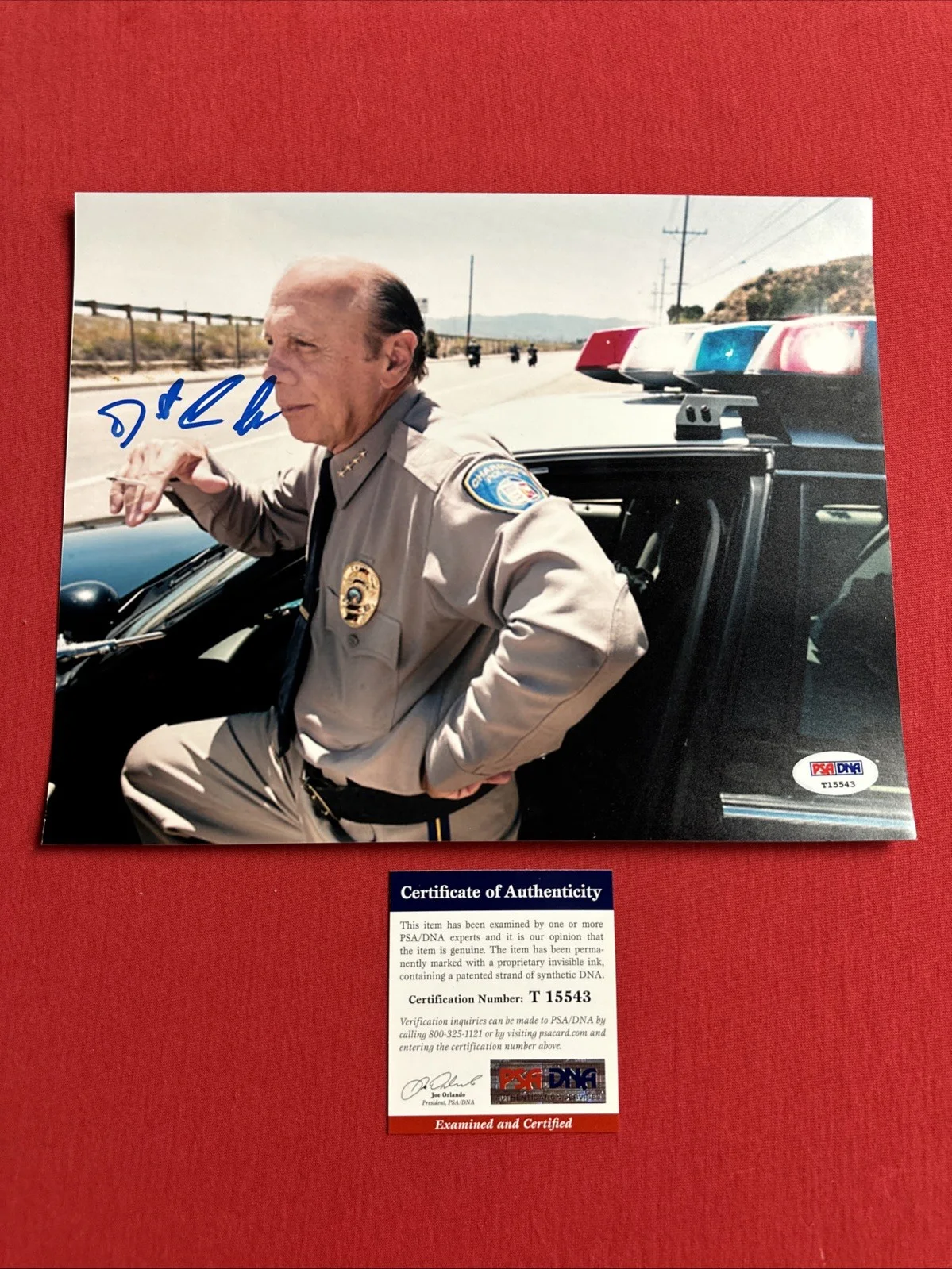 Dayton Callie — Dayton Callie - Wayne Unser SOA Autograph Photo 8 X 10 Psa