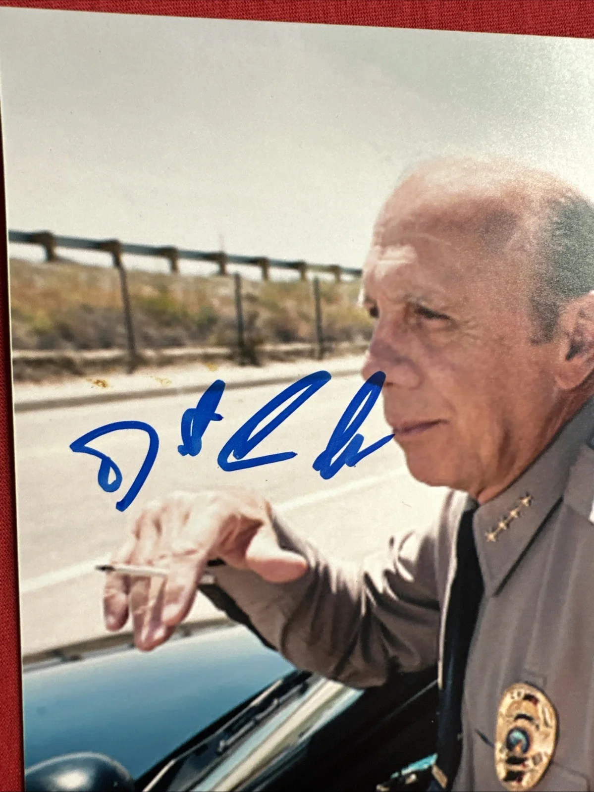 Dayton Callie — Dayton Callie - Wayne Unser SOA Autograph Photo 8 X 10 Psa, изображение 2