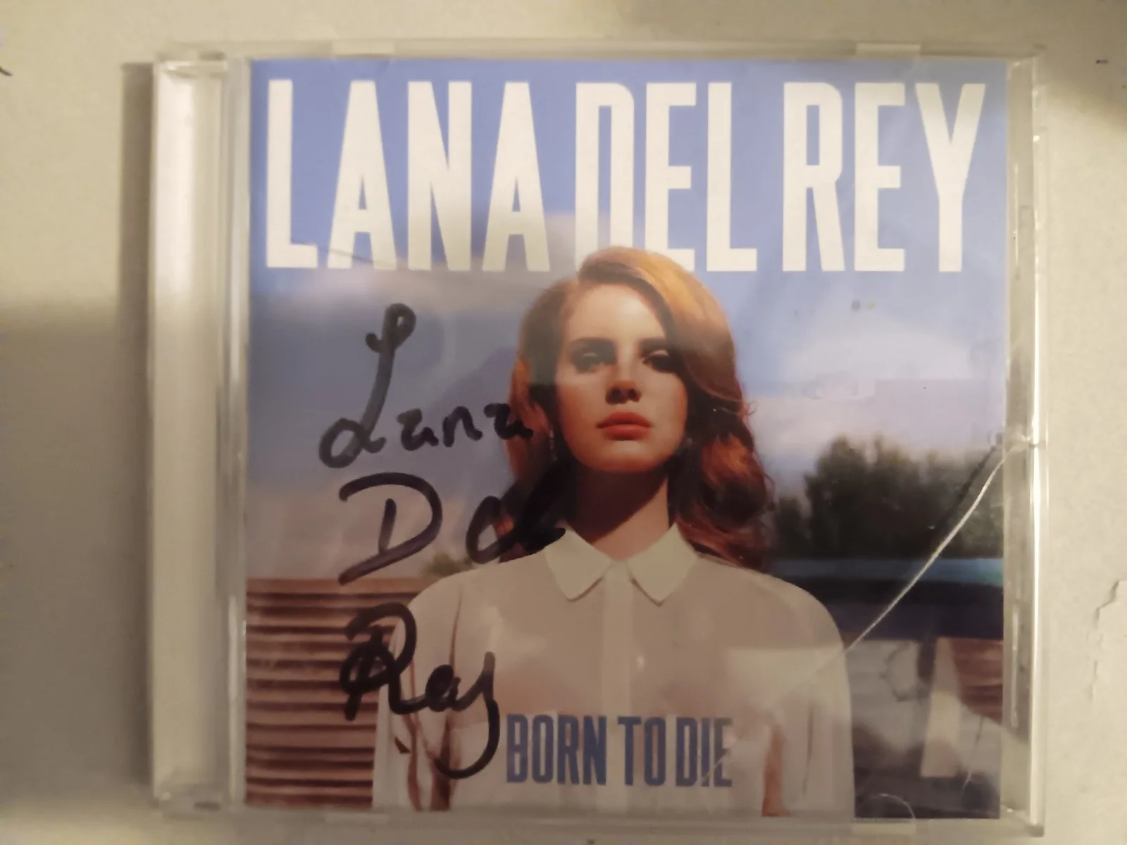 Lana Del Rey SIGNED CD Born to Die Autograph Record Album Did You Know Honeymoon, изображение 3