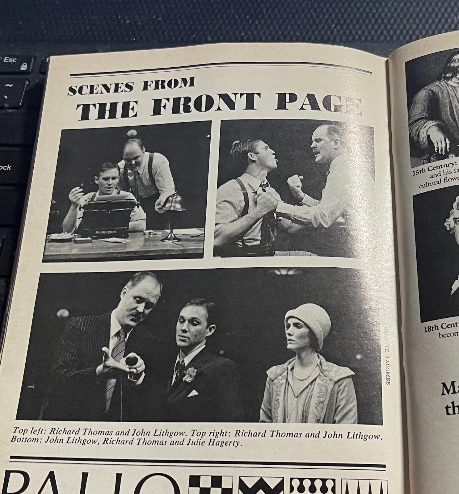 Richard Thomas — Richard Thomas aka John Boy Walton Signed Playbill Theatre Brochure w/ COA, изображение 3