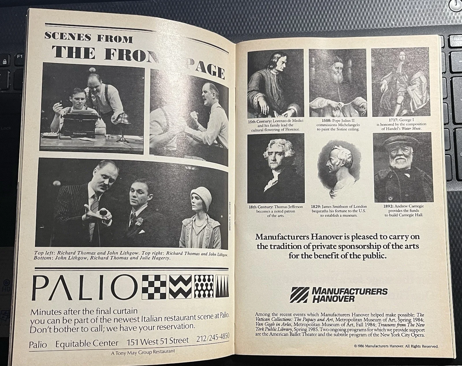 Richard Thomas — Richard Thomas aka John Boy Walton Signed Playbill Theatre Brochure w/ COA, изображение 4