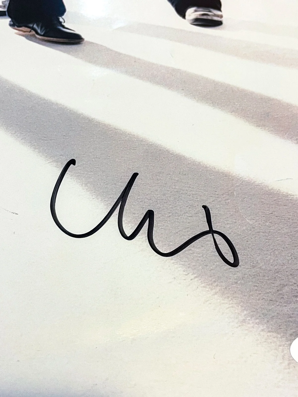 Chris Martin Jonny Guy Will BAND Signed COLDPLAY X&Y 18x24 Poster JSA Parachutes, image 3