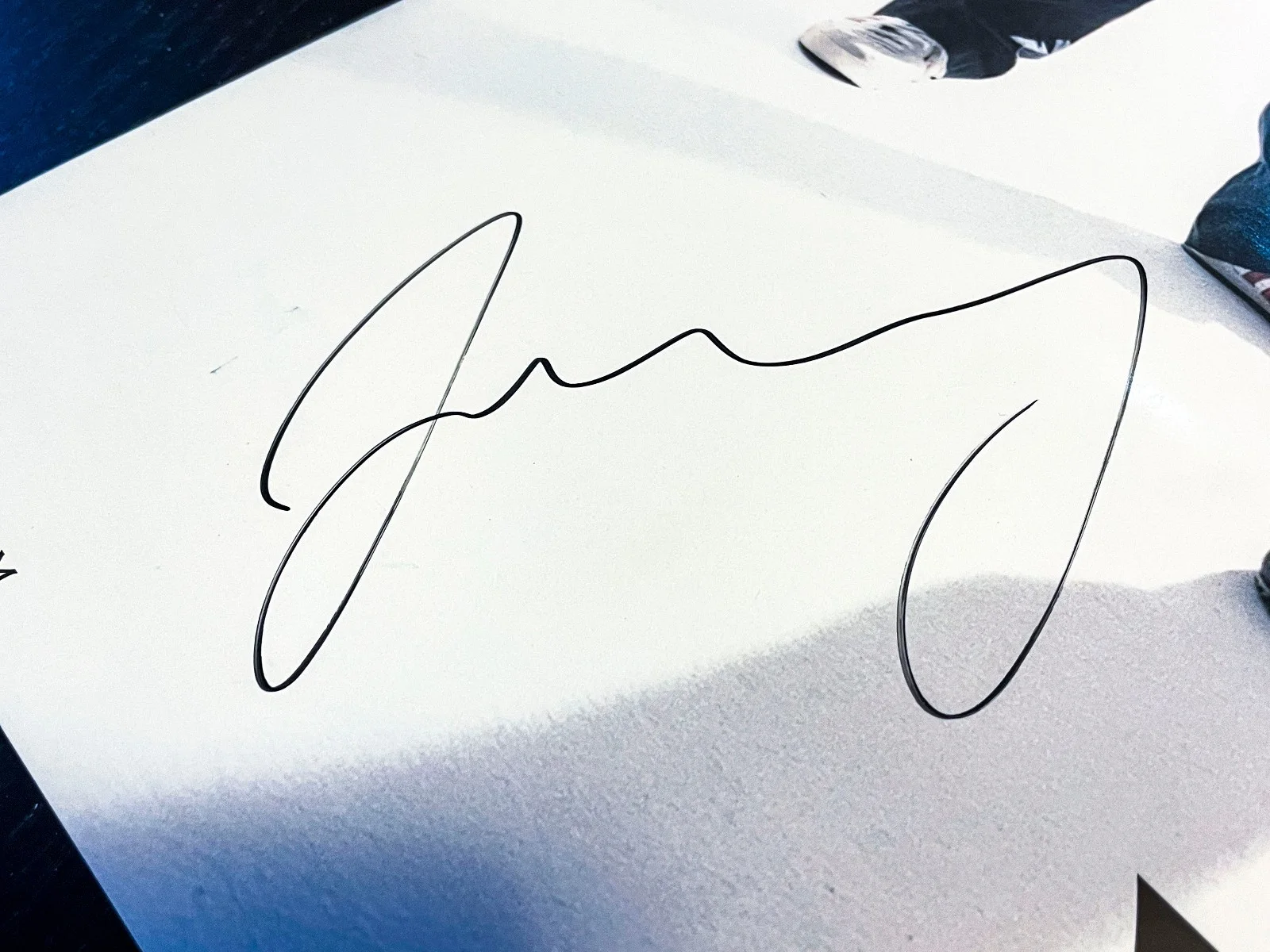 Chris Martin Jonny Guy Will BAND Signed COLDPLAY X&Y 18x24 Poster JSA Parachutes, image 5