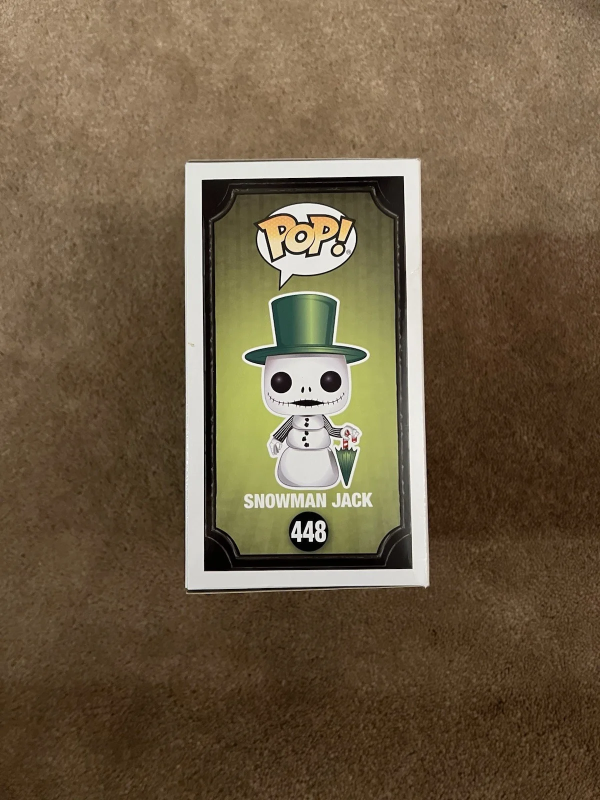 Chris Sarandon Autographed Snowman Jack Funko Pop 448 Inscription Disney, изображение 4