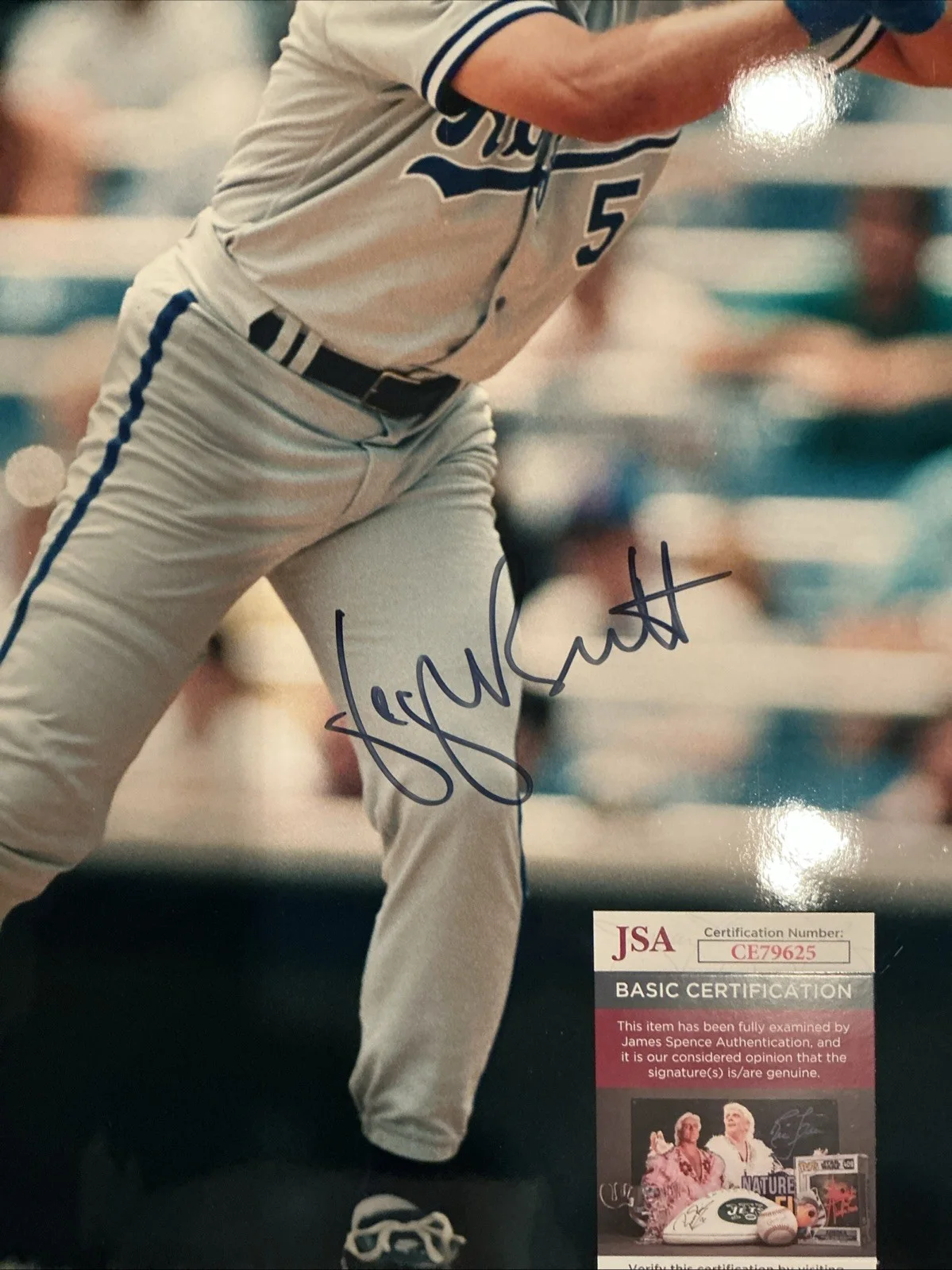 George Brett 16 X 20 Autographed Signed Kansas City Royals JSA Certified Photo, image 2