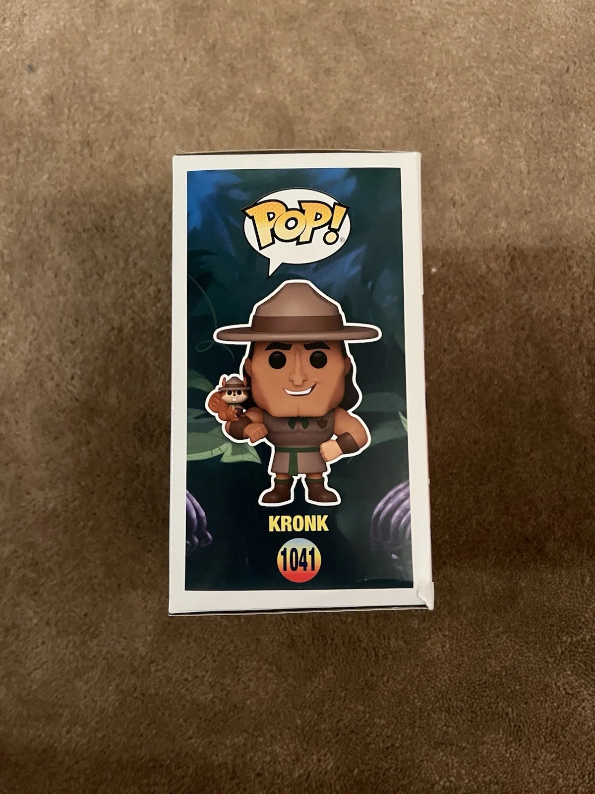 Patrick Warburton Autographed Funko Pop Kronk Disney, image 4