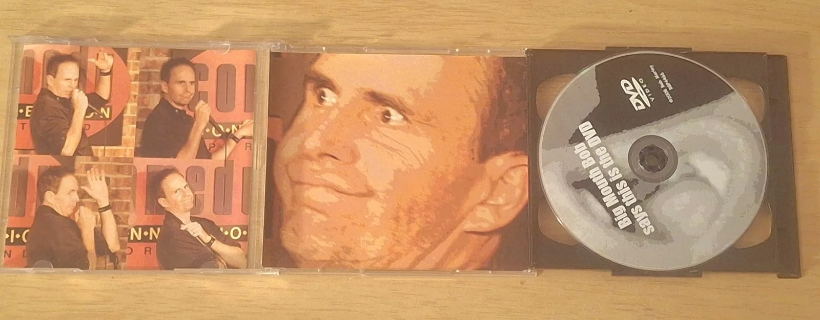 Bob Marley — SIGNED COMEDIAN BOB MARLEY BIG MOUTH BOB CD & DVD SET RARE CROCKPOT CRACKPOTS, image 4