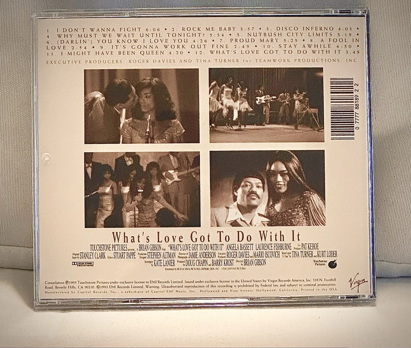Ms.Tina Turner 1993 What’s Love Got To Do With It ! Cd Authentic Signature, image 5