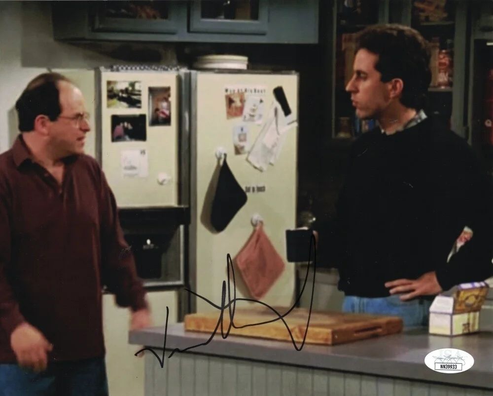 Jason Alexander — Jason Alexander George Costanza Signed Seinfeld 8x10 Photo JSA COA A1