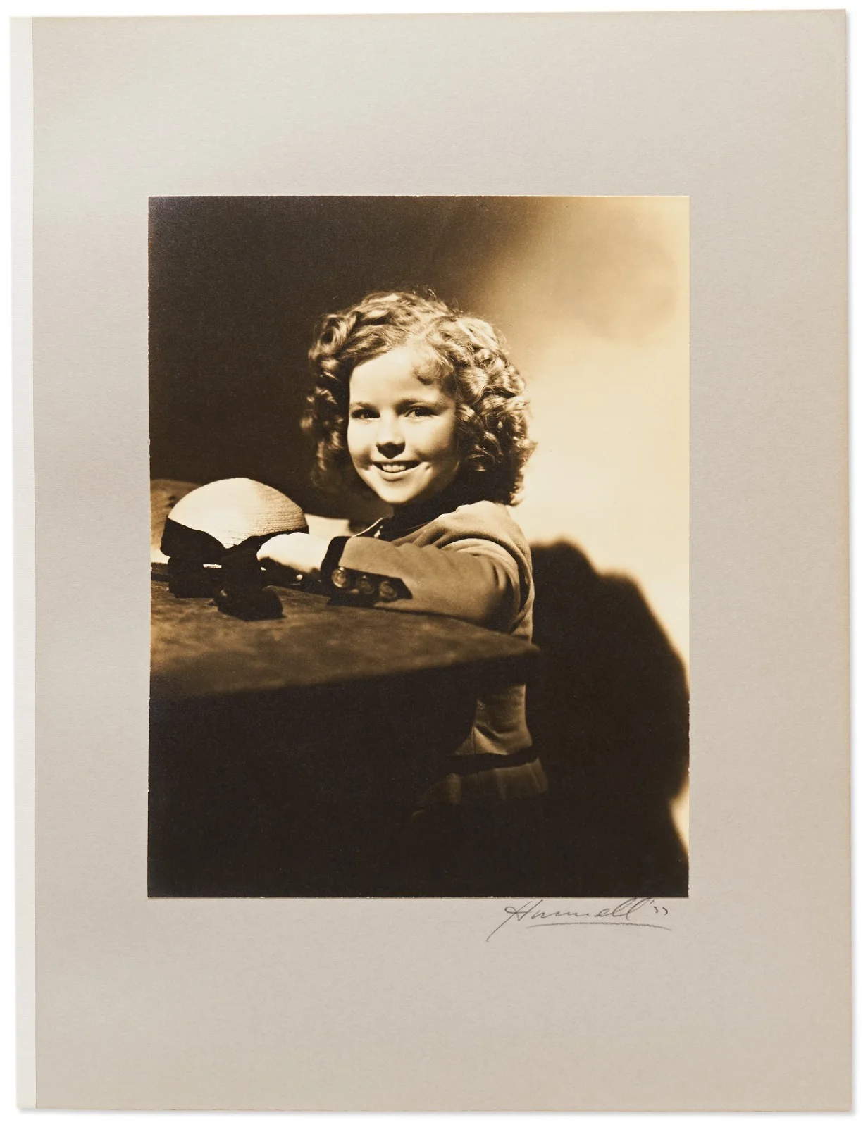 Shirley Temple Personally Owned George Hurrell Signed Photo with Estate COA, image 2