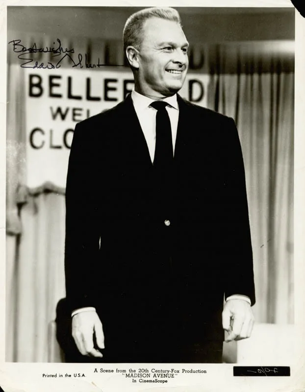Eddie Albert — EDDIE ALBERT - AUTOGRAPHED SIGNED PHOTOGRAPH