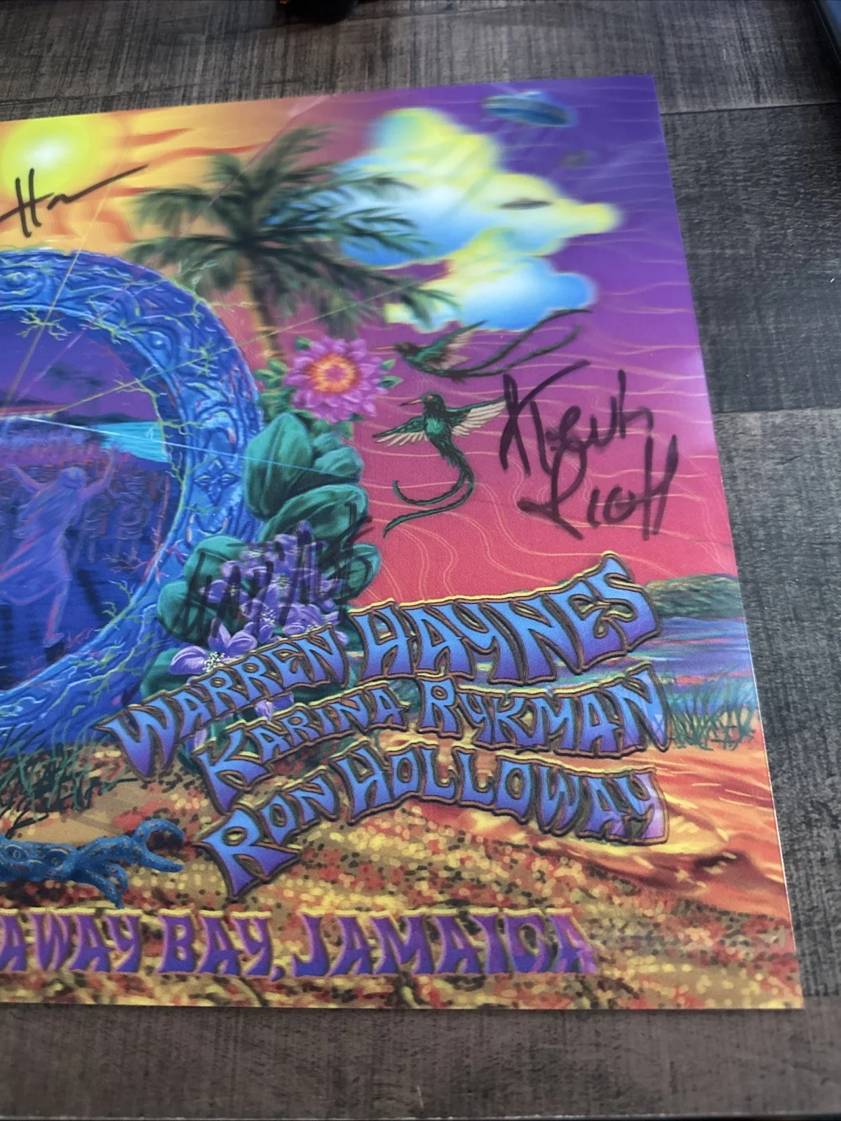 Govt Mule Island Exodus 15 Signed 3D Poster, image 4