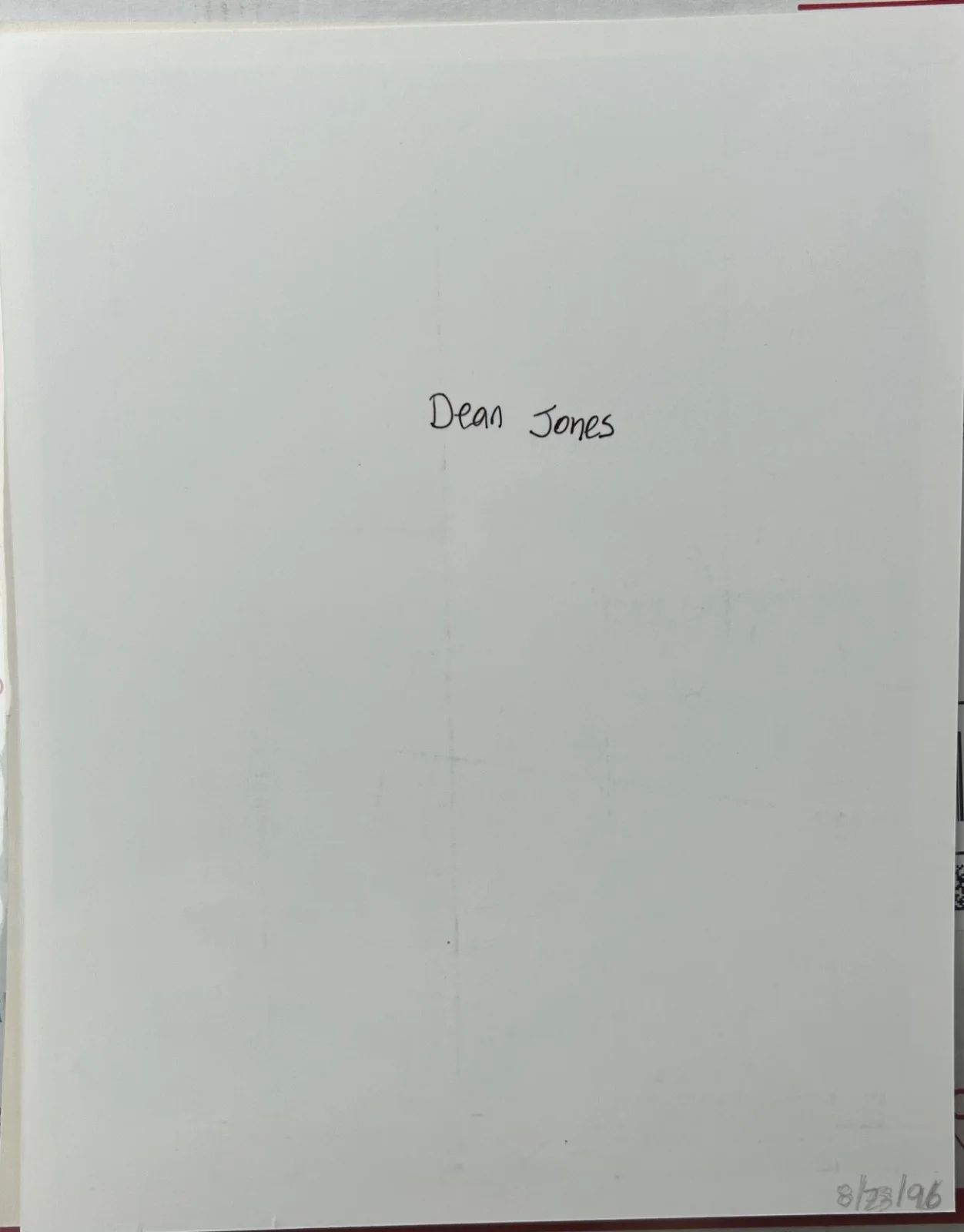 DEAN JONES—SIGNED PHOTO—SONDHEIM Company•BEETHOVEN•DISNEY—Love Bug•That Darn Cat, image 2