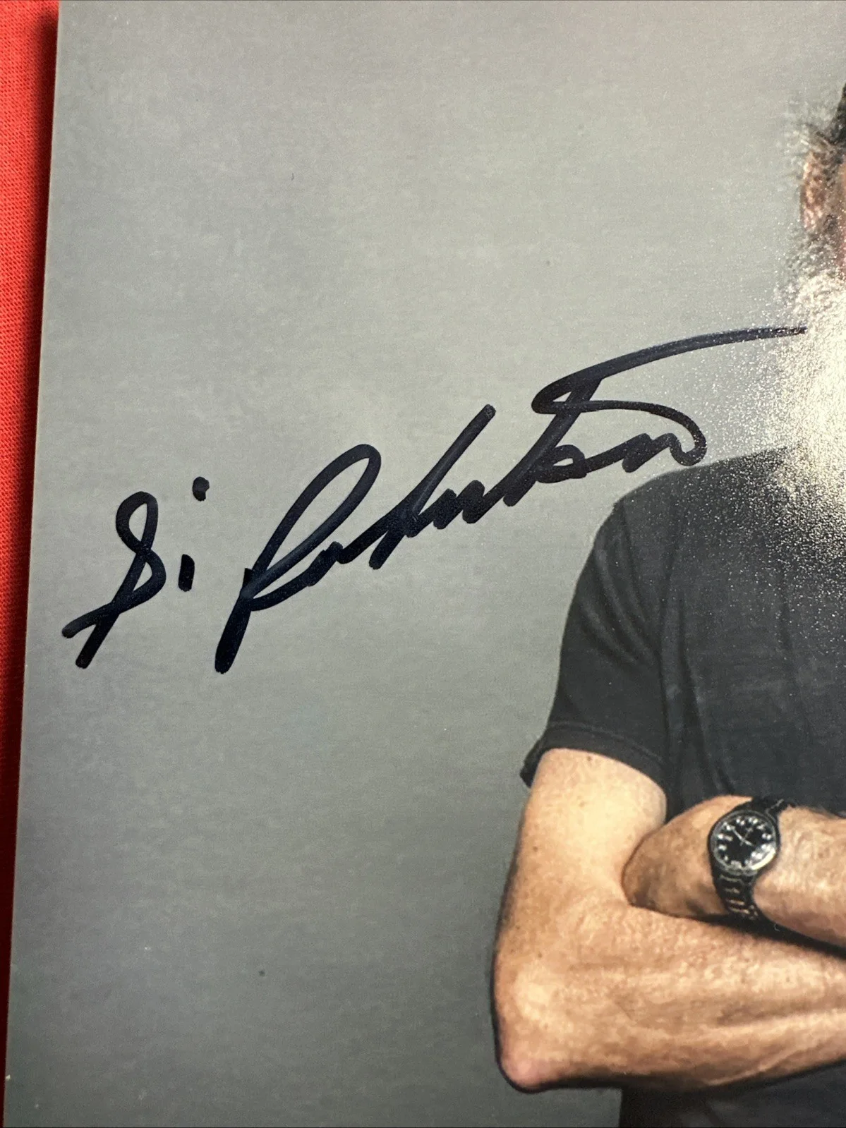Si Robertson — Si Robertson Duck Dynasty 8 X 10 Autograph Psa, image 2