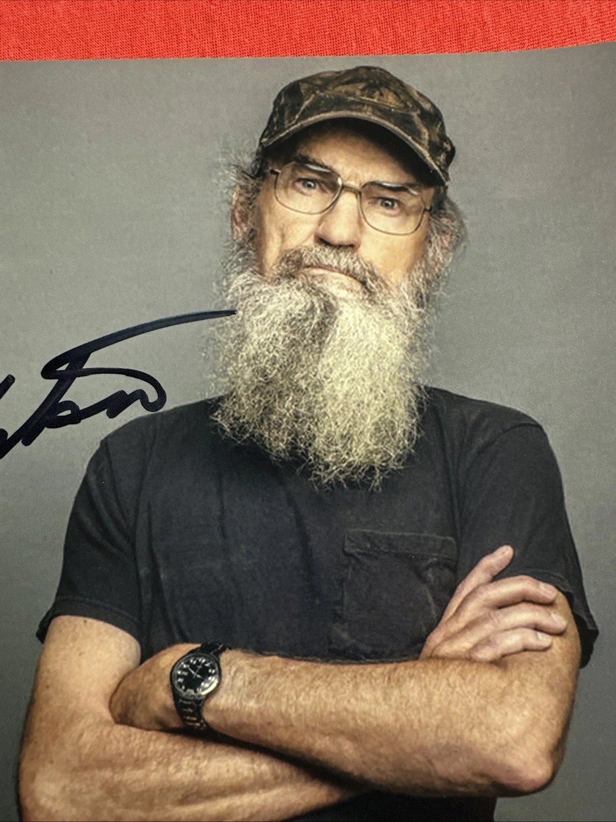 Si Robertson — Si Robertson Duck Dynasty 8 X 10 Autograph Psa, image 3