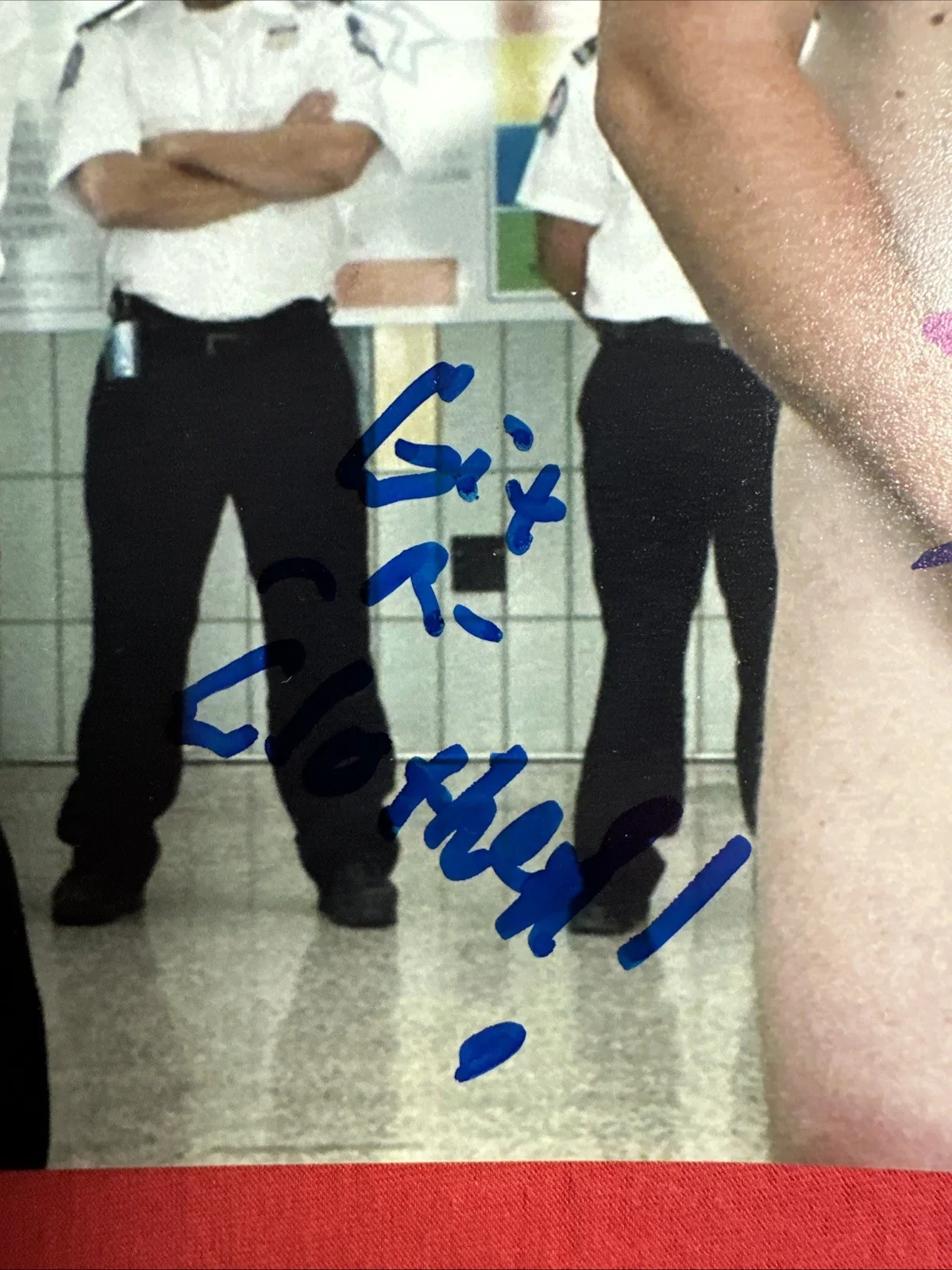 Larry — Larry The Cable Guy Witless Protection 8 X 10 Autograph PSA, image 3