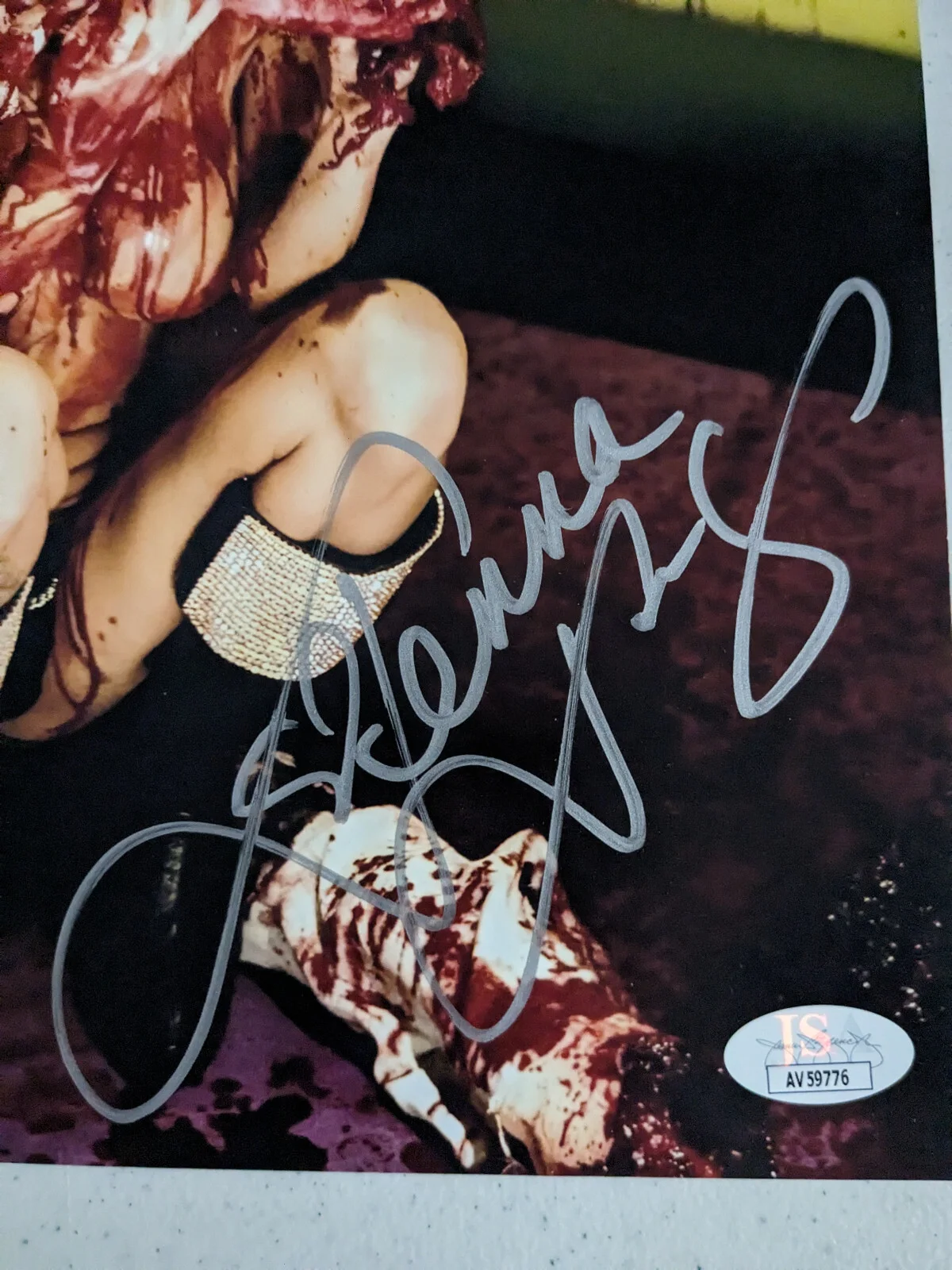 Jenna Jameson Signed 8x10 Zombie Strippers Photo Autographed JSA COA A, image 2