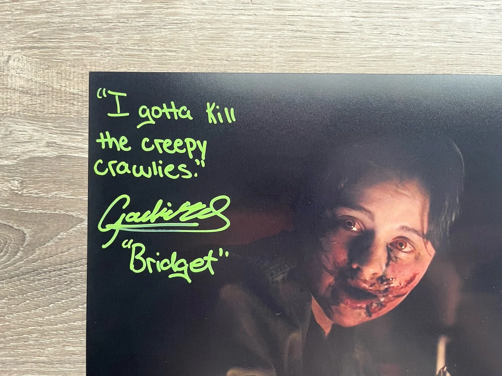 Gabrielle Echols — Gabrielle Echols Signed Inscribed Evil Dead Rise 8x10 Photo JSA COA Horror, image 3