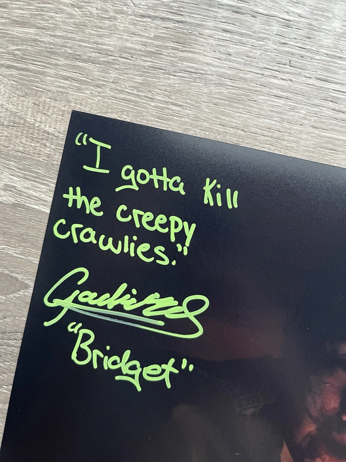 Gabrielle Echols — Gabrielle Echols Signed Inscribed Evil Dead Rise 8x10 Photo JSA COA Horror, image 4