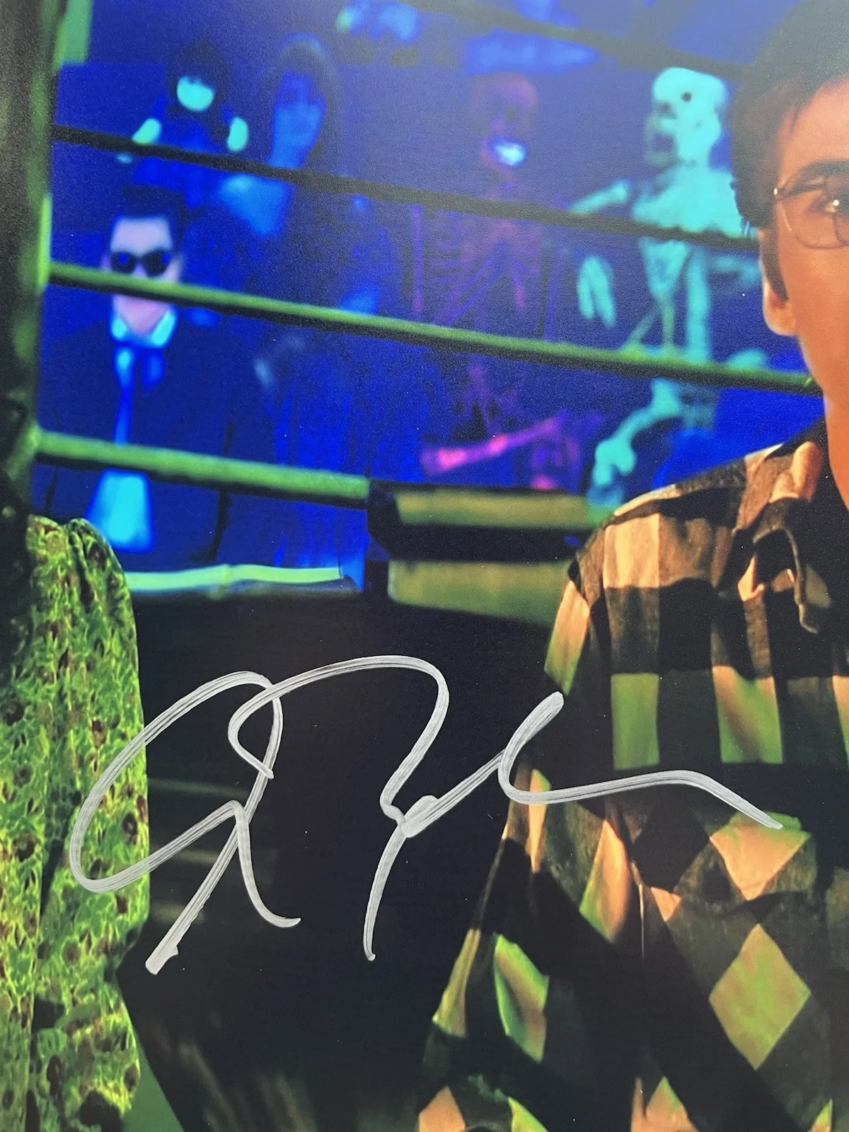 Alec Baldwin — Alec Baldwin Signed Beetlejuice 11x14 Photo JSA COA Adam Maitland Horror Auto, изображение 4