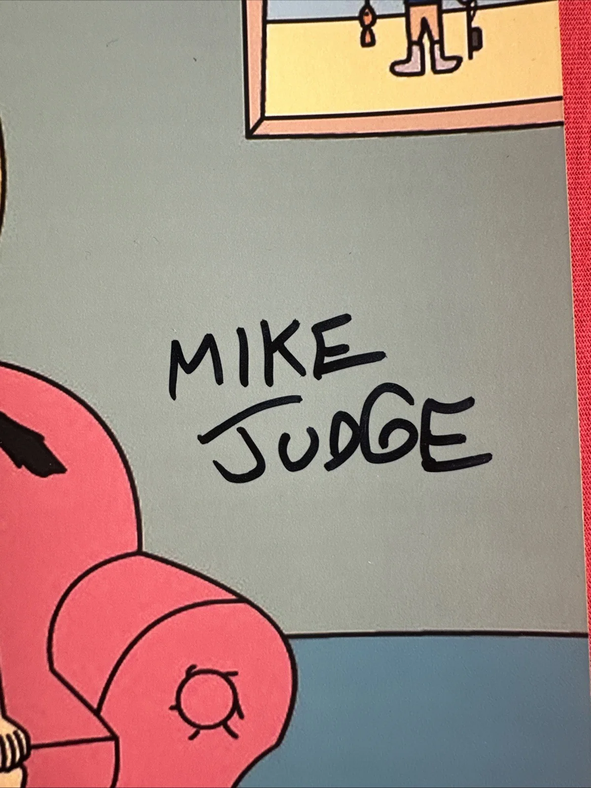 Mike Judge — Mike Judge - Beavis and Butthead - Signed - Autographed New 8x10 - Authentic, изображение 3