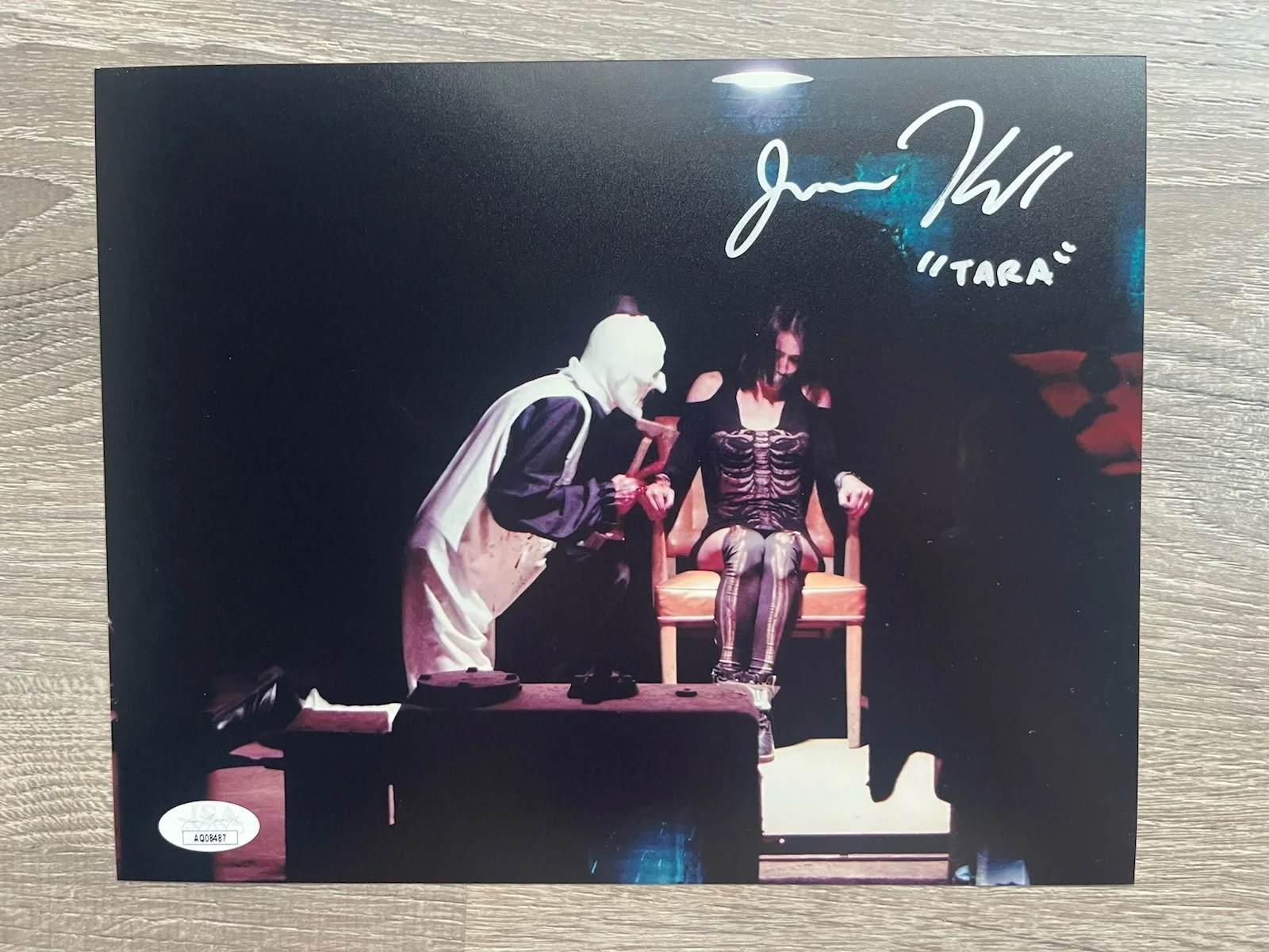 Jenna Kanell — Jenna Kanell Signed Terrifier 8x10 Photo JSA COA Tara Heyes Art The Clown, изображение 2