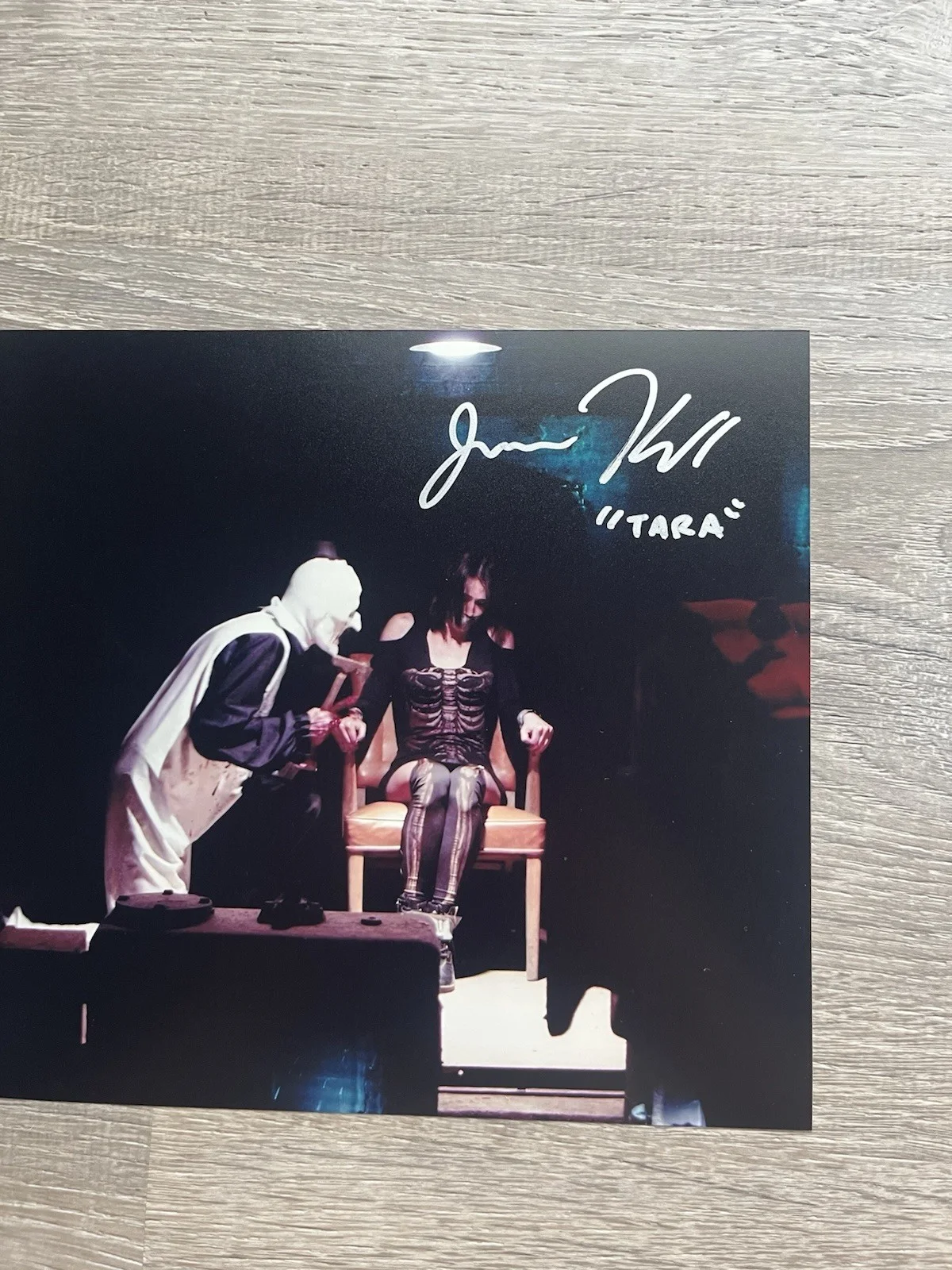 Jenna Kanell — Jenna Kanell Signed Terrifier 8x10 Photo JSA COA Tara Heyes Art The Clown, изображение 3