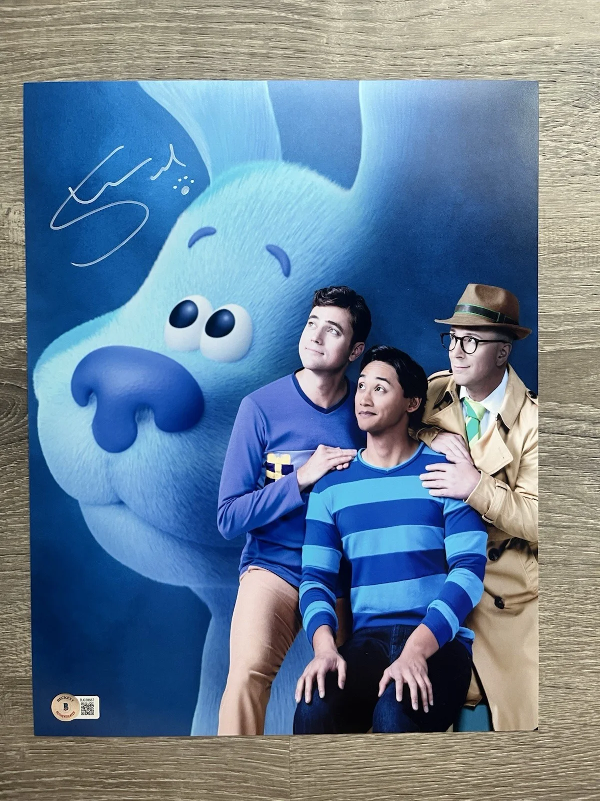 Steve Burns — Steve Burns Signed Blues Clues 11x14 Photo Beckett COA Nickelodeon, image 2