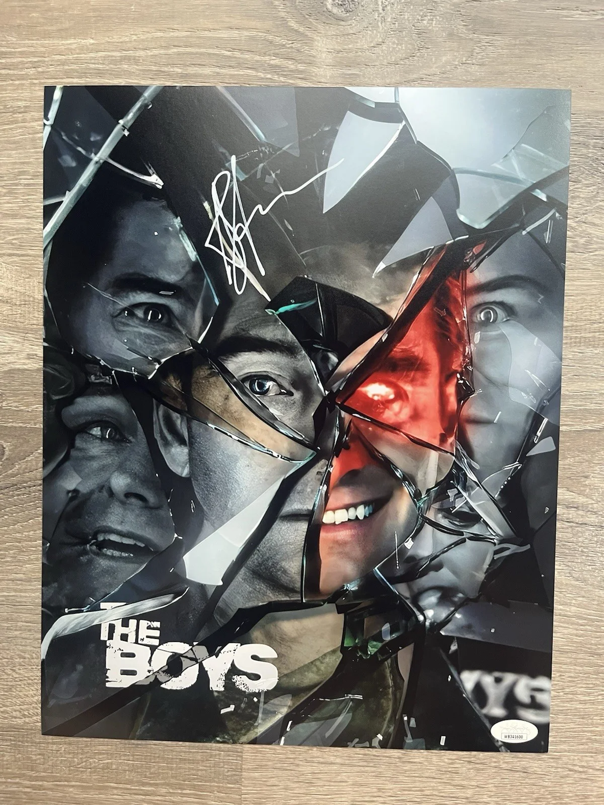 Antony Starr — Antony Starr Signed Homelander 11x14 Photo JSA COA The Boys, изображение 2