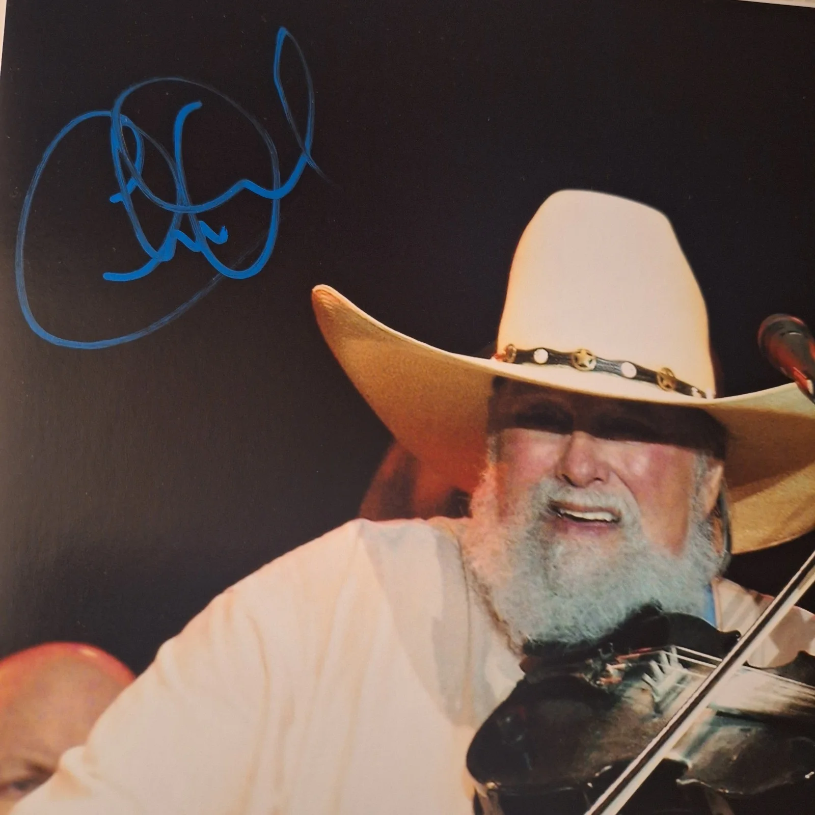 Charlie Daniels Signed 11x14 Photo, image 4