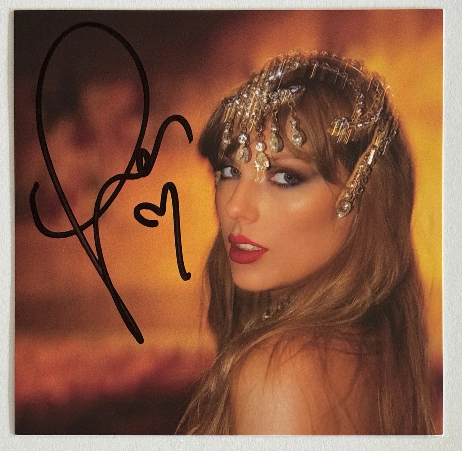 SIGNED TAYLOR SWIFT LIFE OF A SHOWGIRL PHOTO #1 & CD PSA DNA COA AUTOGRAPH AUTO, изображение 4
