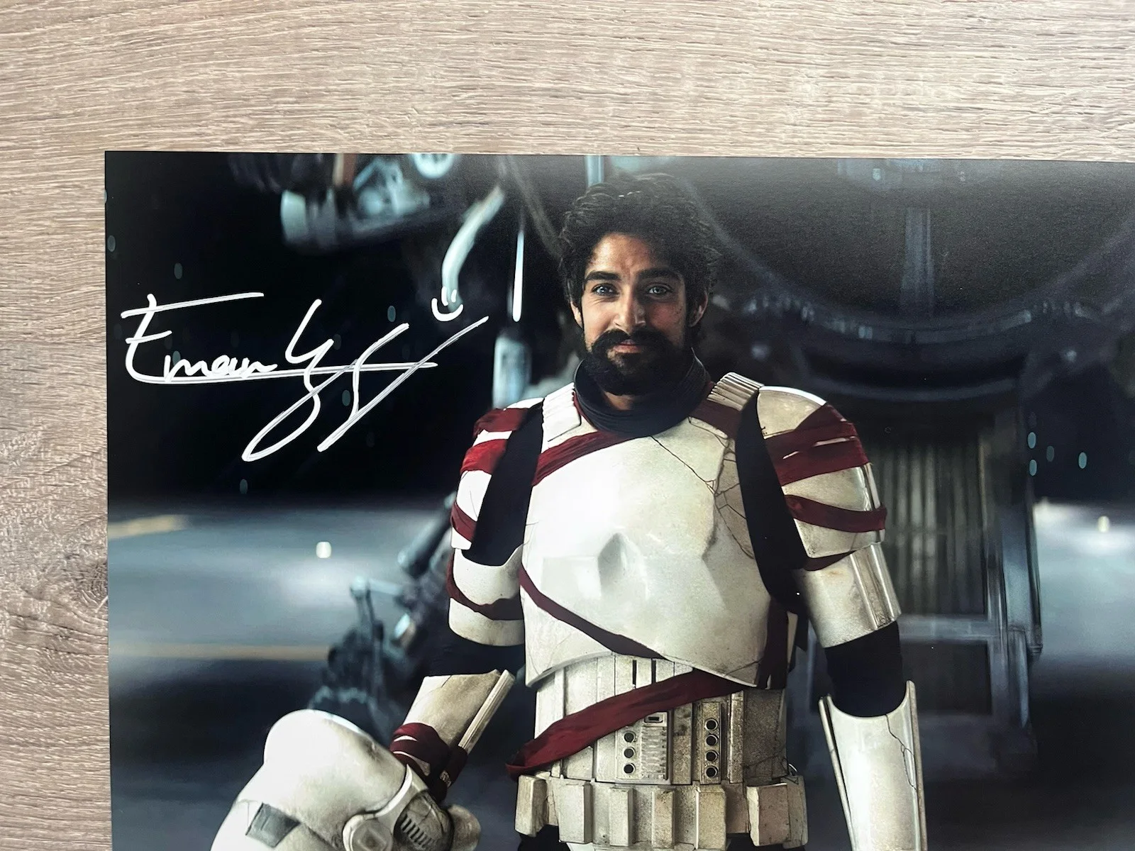 Eman Esfandi — Eman Esfandi Signed Ezra Bridger 11x14 Photo JSA COA AHSOKA Star Wars, image 3
