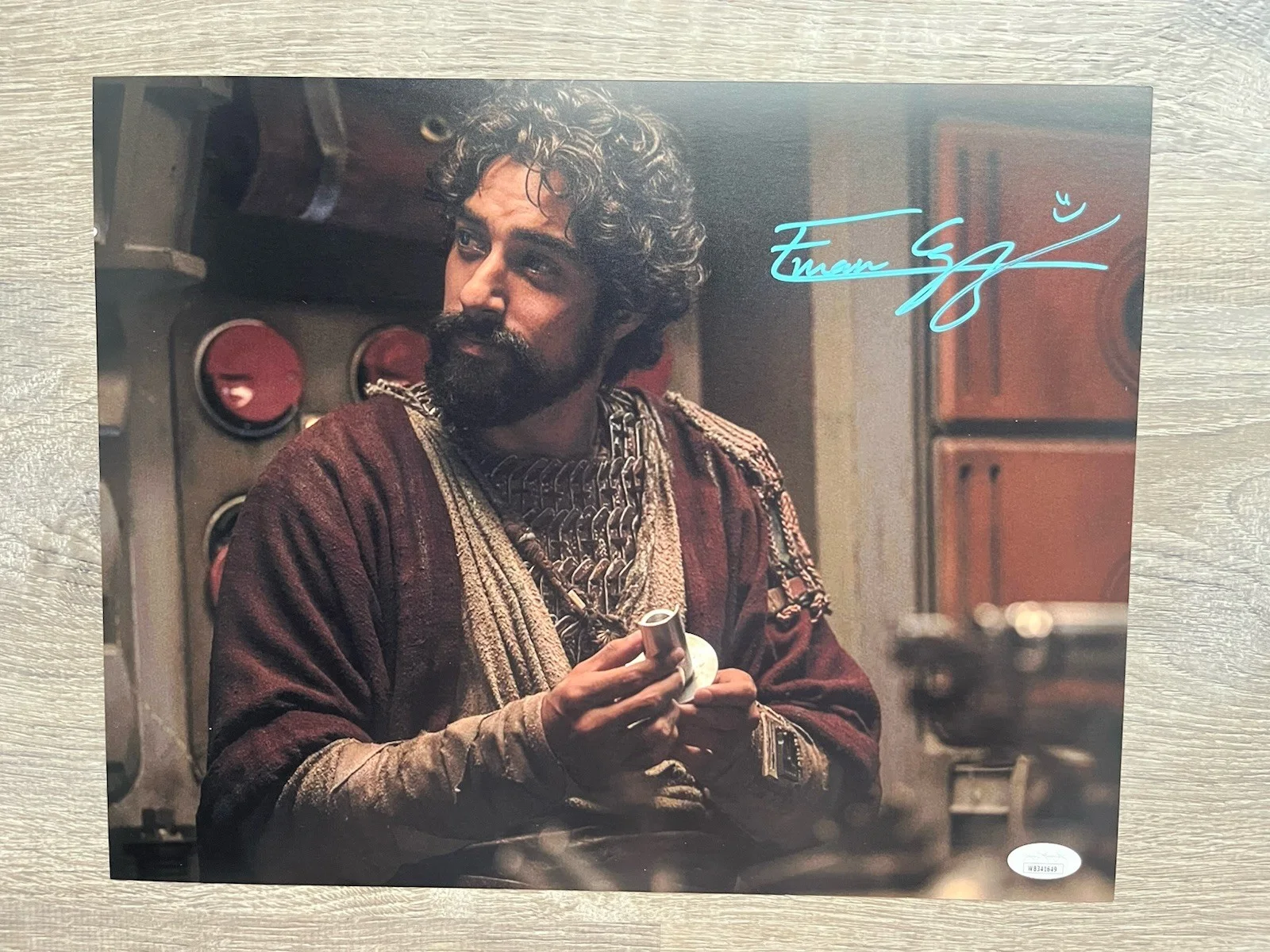 Eman Esfandi — Eman Esfandi Signed Ezra Bridger 11x14 Photo JSA COA AHSOKA Star Wars, image 2