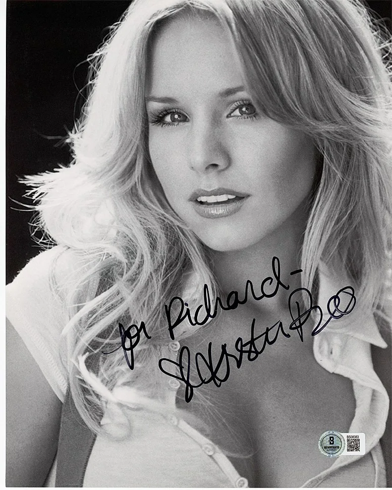 Kristen Bell — -KRISTEN BELL- BECKETT BAS Signed/Autograph/Auto Movie/TV Photo - VERONICA MARS