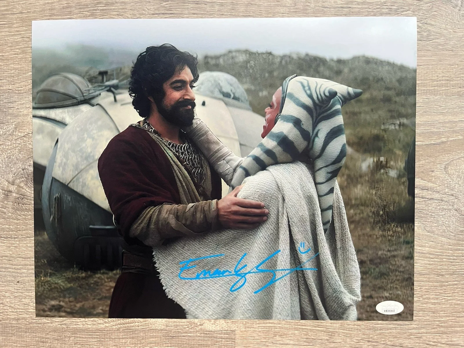 Eman Esfandi — Eman Esfandi Signed Ezra Bridger 11x14 Photo JSA COA AHSOKA Star Wars, image 2