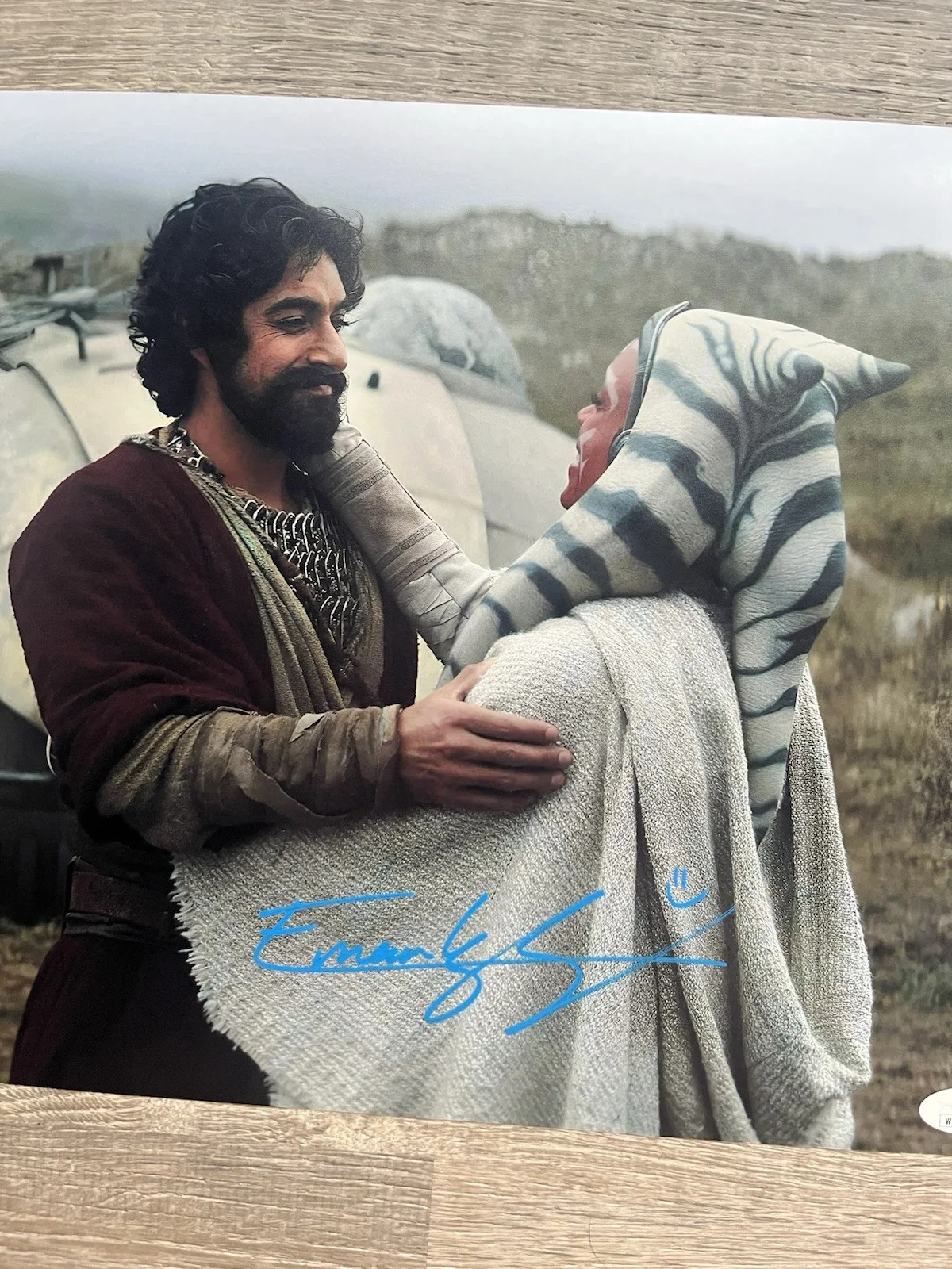 Eman Esfandi — Eman Esfandi Signed Ezra Bridger 11x14 Photo JSA COA AHSOKA Star Wars, image 3