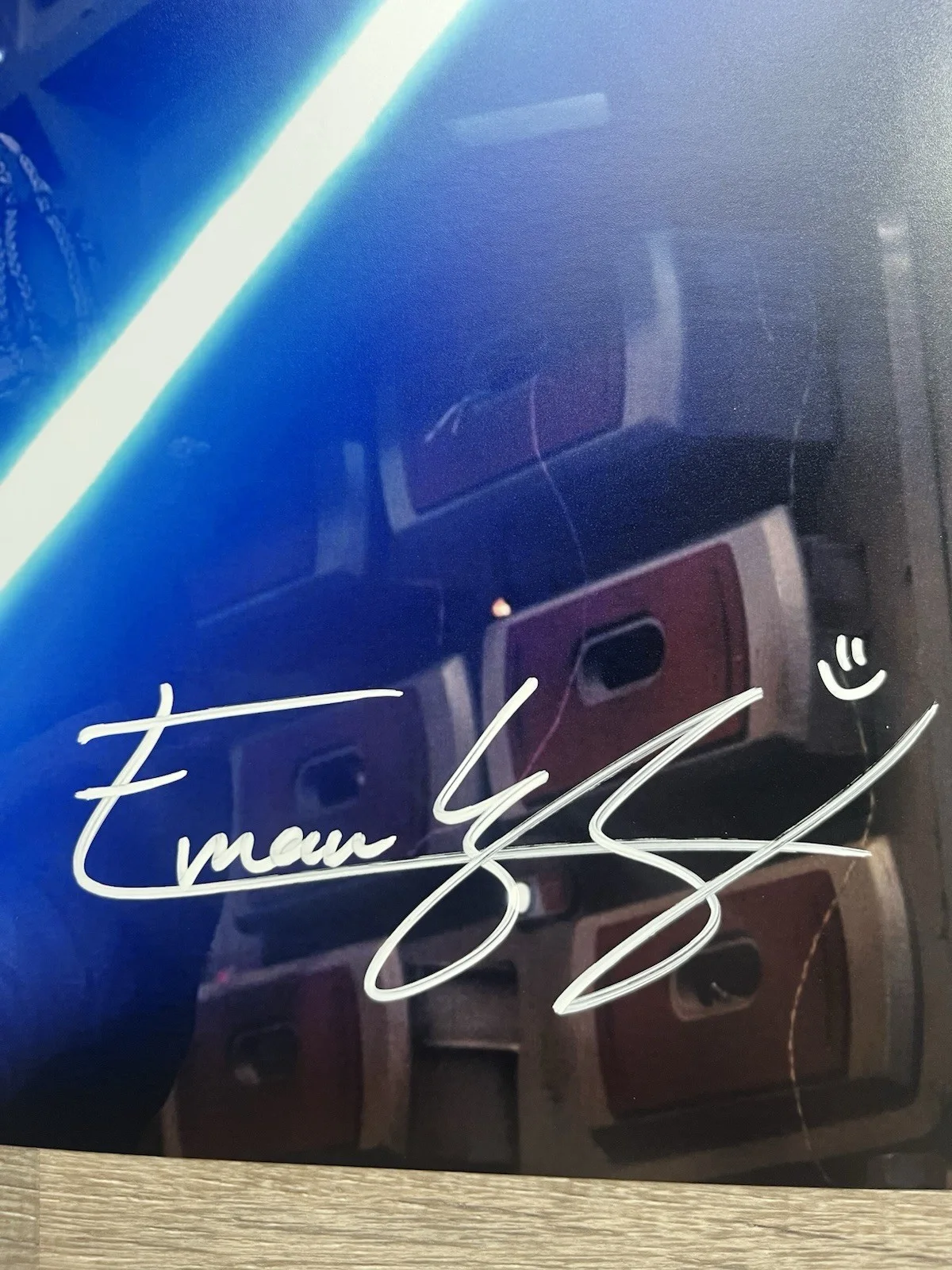 Eman Esfandi — Eman Esfandi Signed Ezra Bridger 11x14 Photo JSA COA AHSOKA Star Wars, image 4