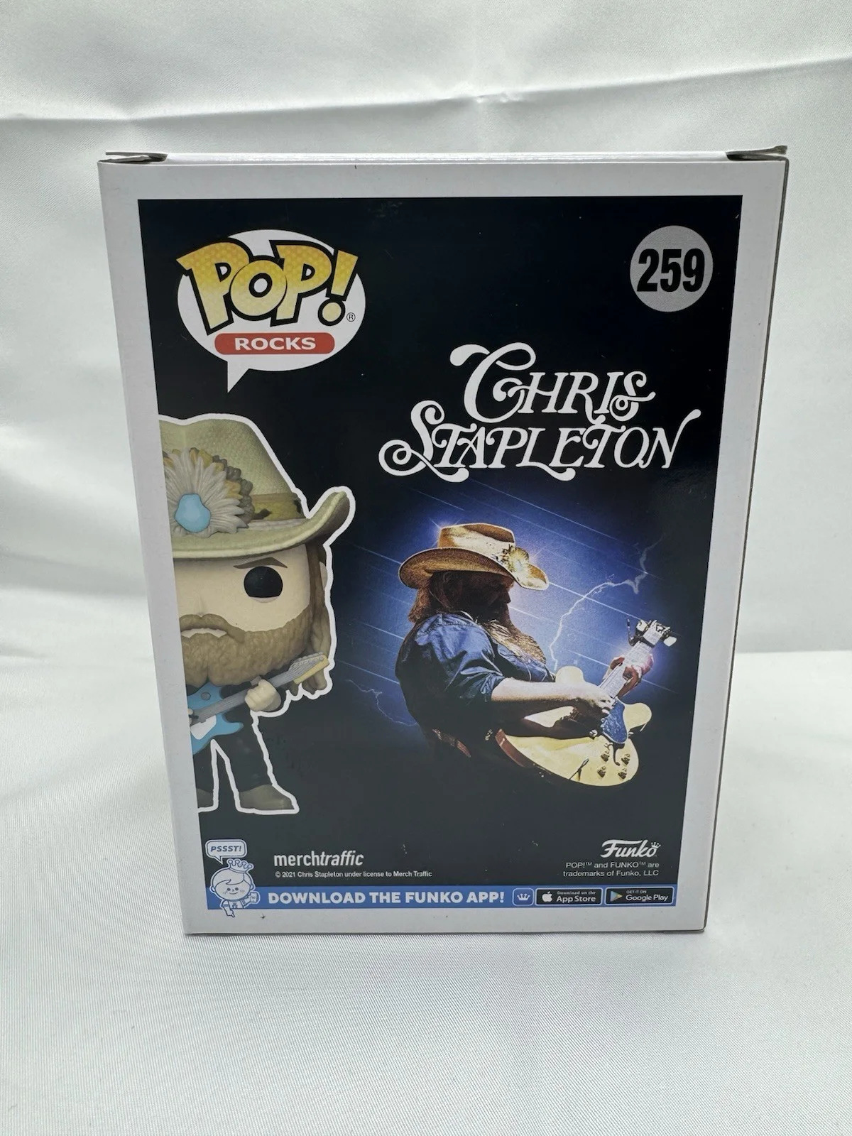 Chris Stapleton Signed Autograph Funko Pop Country Star #259 Beckett COA, изображение 3