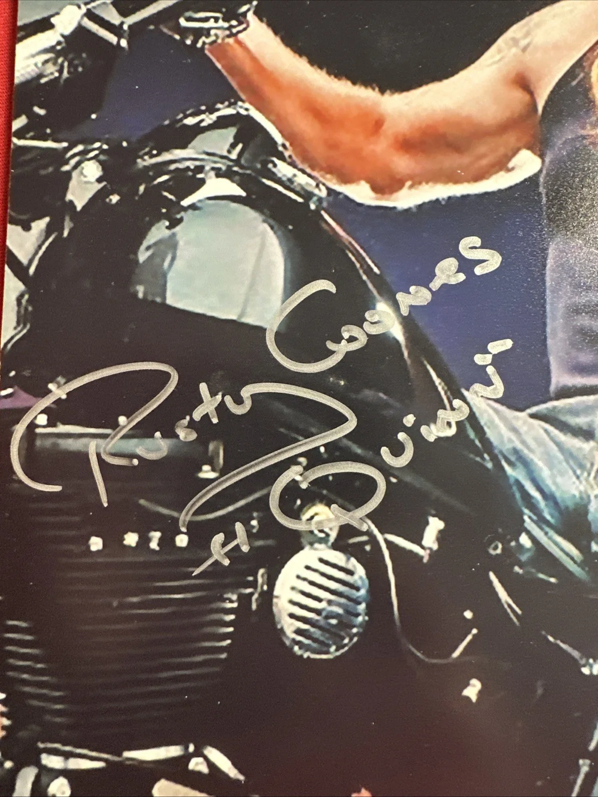 Rusty Coones — Rusty Coones SOA 8 X 10 Autograph - Scratches - COA, image 4