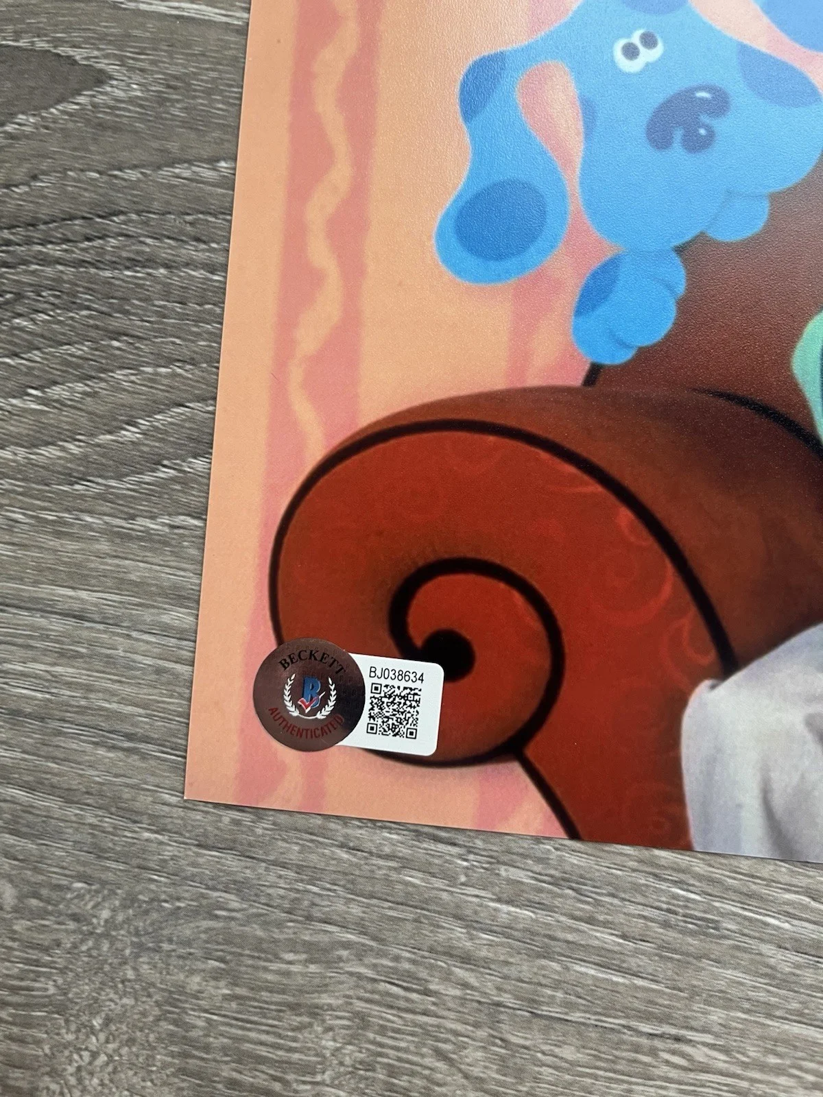 Steve Burns — Steve Burns Signed Blues Clues 8x10 Photo Beckett COA Nickelodeon, изображение 4